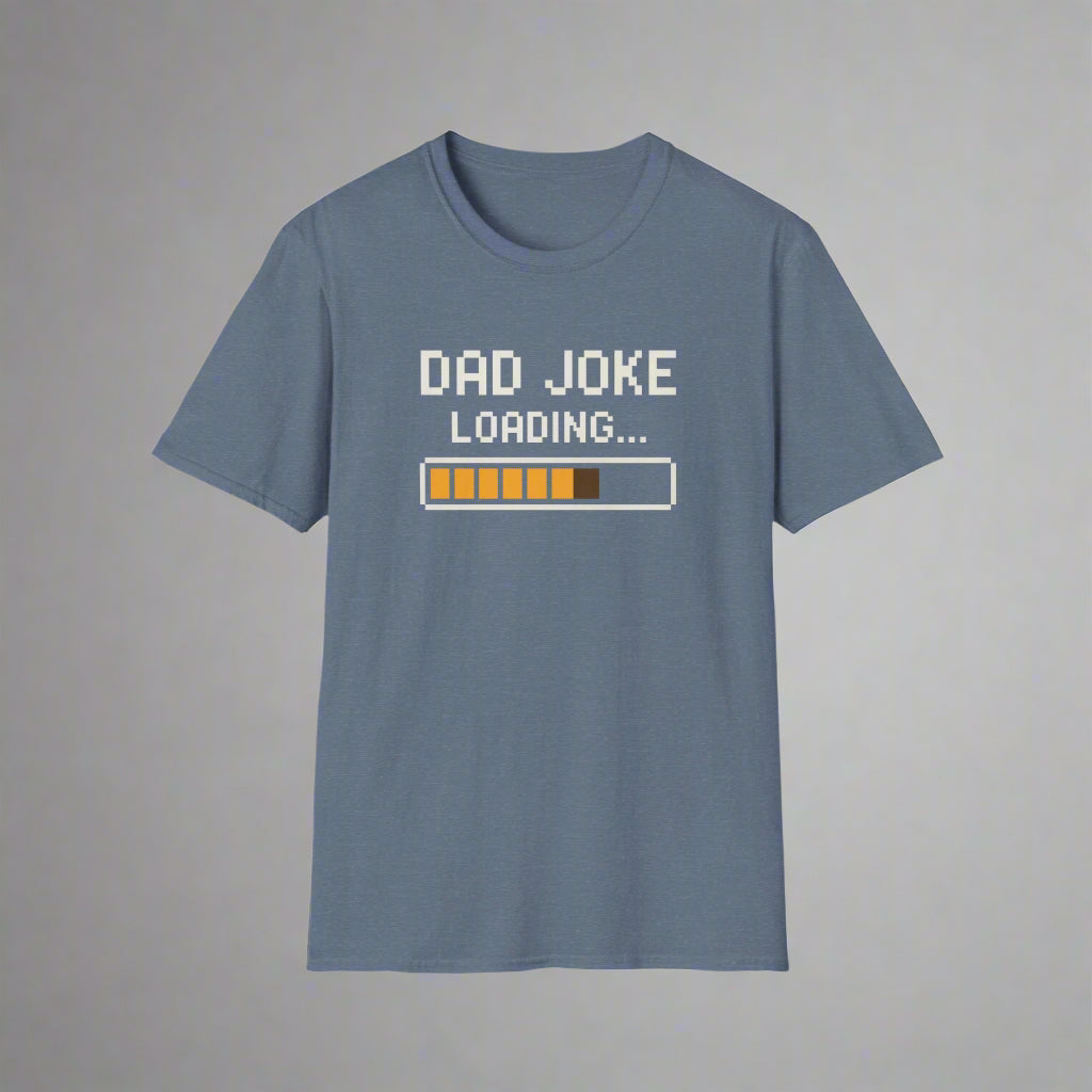 T-Shirt Dad Joke Loading Funny Shirt for Dads and Fathers - Casual wear, Comical top, Dad