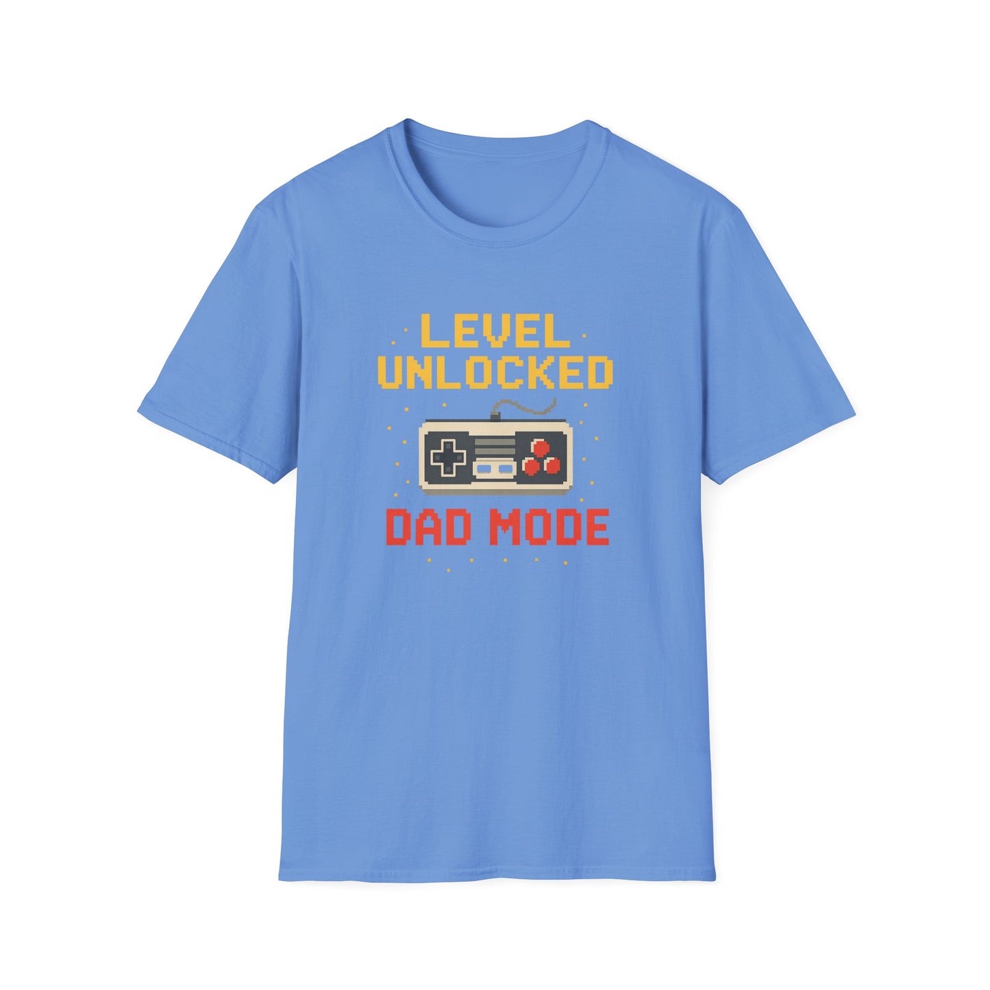 Gamer Dad T-Shirt - 8-bit style, Cool dad fashion, Dad