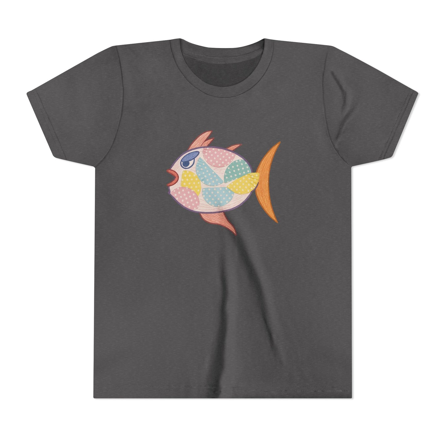 Kids Fish Graphic Tee - beach vibes, children clothing, fish graphic