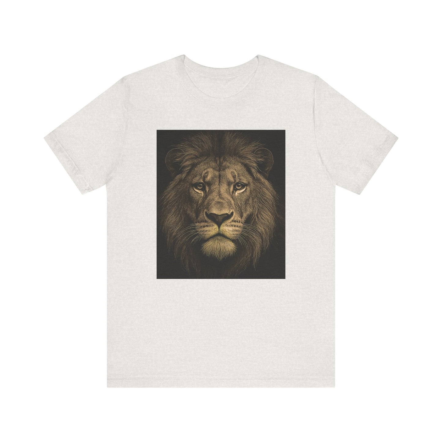 Lion Head Tee - Animal Print, Cool Tee, Gift for Her