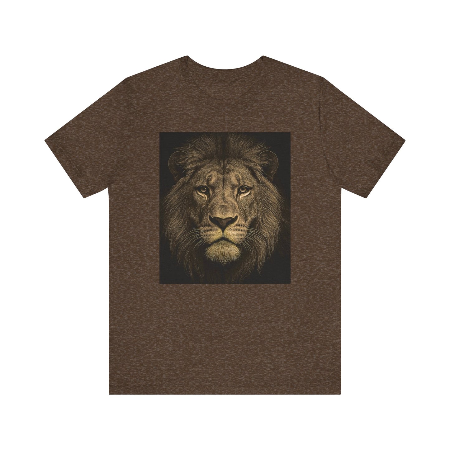 Lion Head Tee - Animal Print, Cool Tee, Gift for Her
