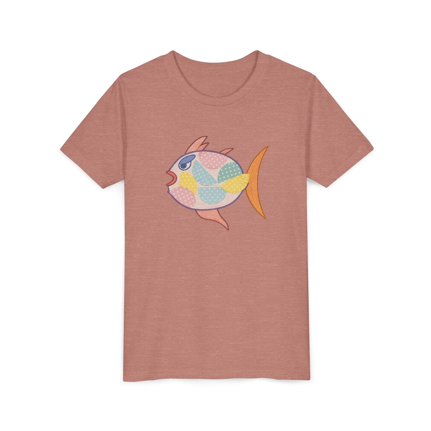 Kids Fish Graphic Tee - beach vibes, children clothing, fish graphic