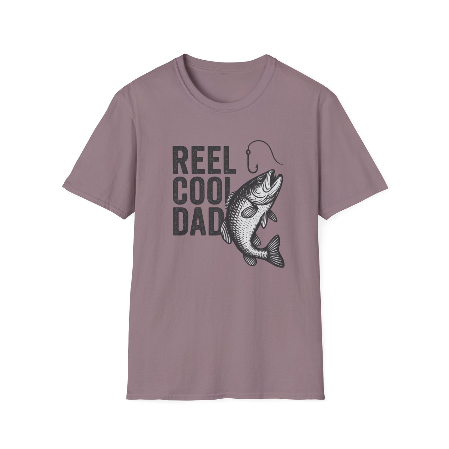 Reel Cool Dad Fishing T-Shirt, Father's Day Gift, Fishing Lover Shirt, Casual Tee for Dads, Outdoor Apparel - casual graphic tee, cool dad tee, Dad
