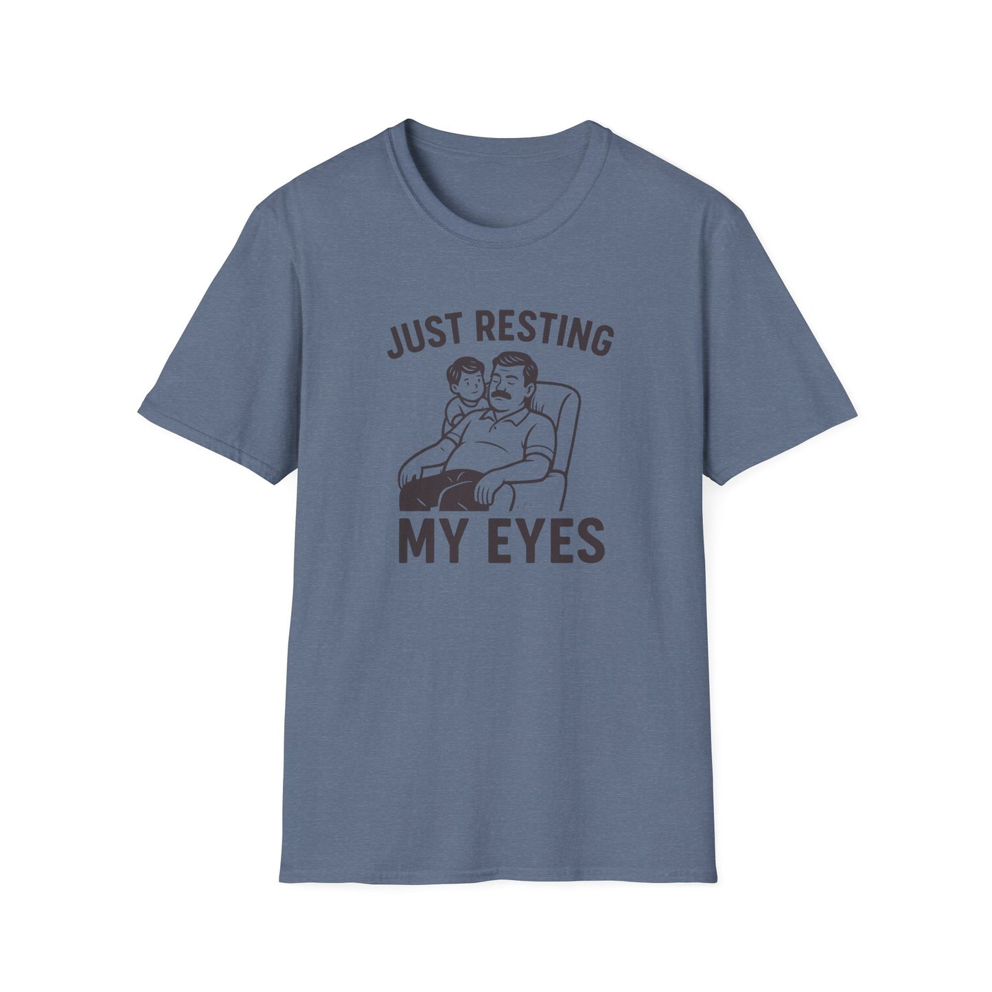 Classic Dad - Just resting my eyes - Casual Wear, Comfortable Tee, Cute Graphic