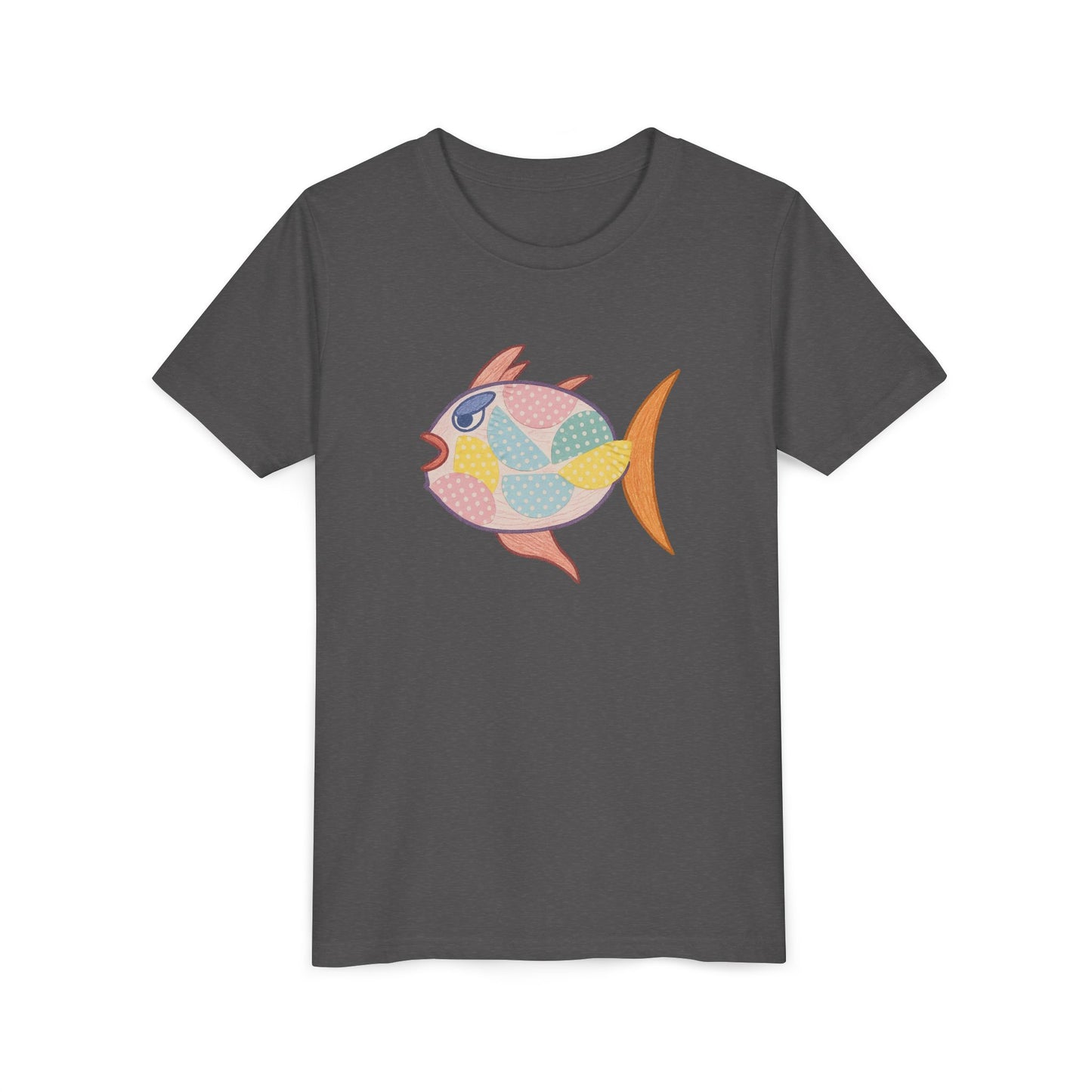 Kids Fish Graphic Tee - beach vibes, children clothing, fish graphic