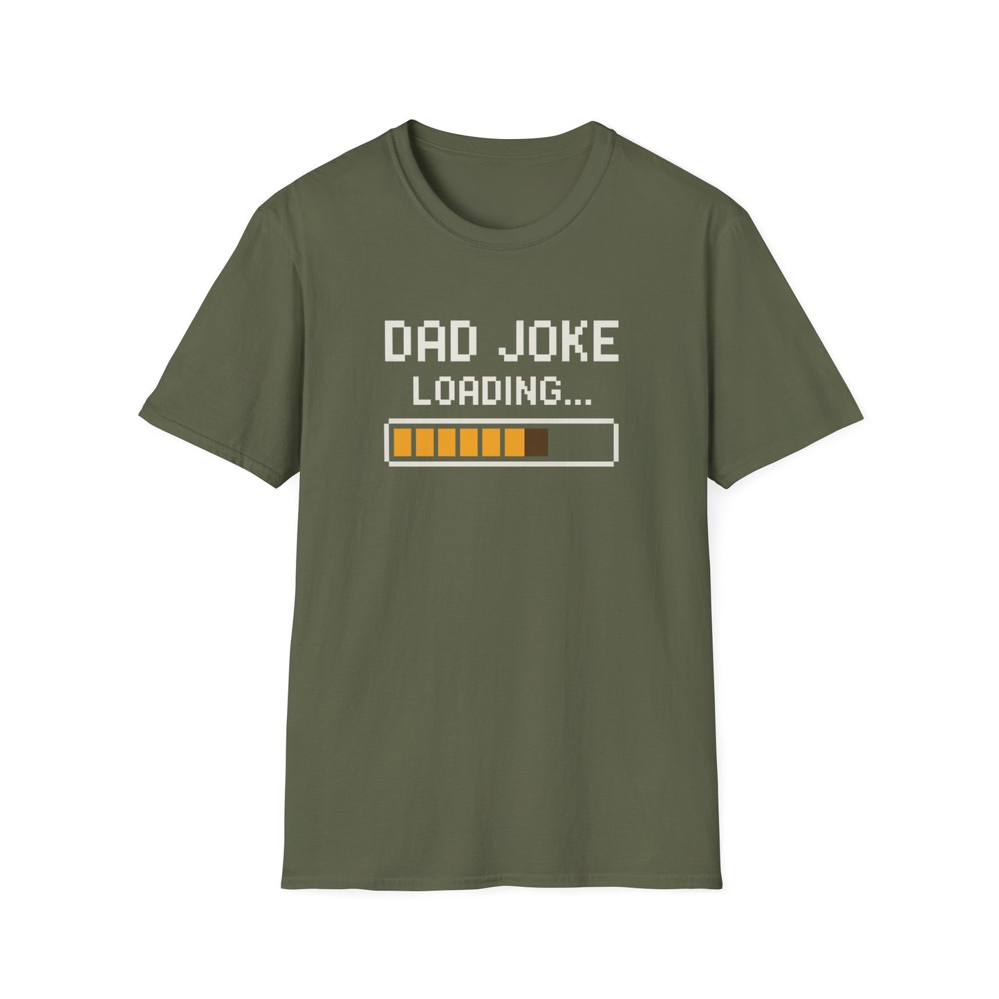 T-Shirt Dad Joke Loading Funny Shirt for Dads and Fathers - Casual wear, Comical top, Dad