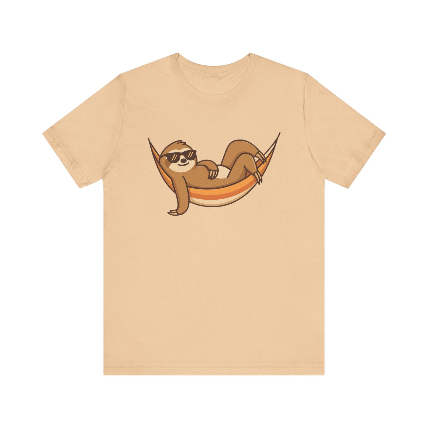 Sloth Tee - Sloth Hammock Chilling - Animal Lover Gift, Chill Sloth Tee, Comfy Sloth Shirt