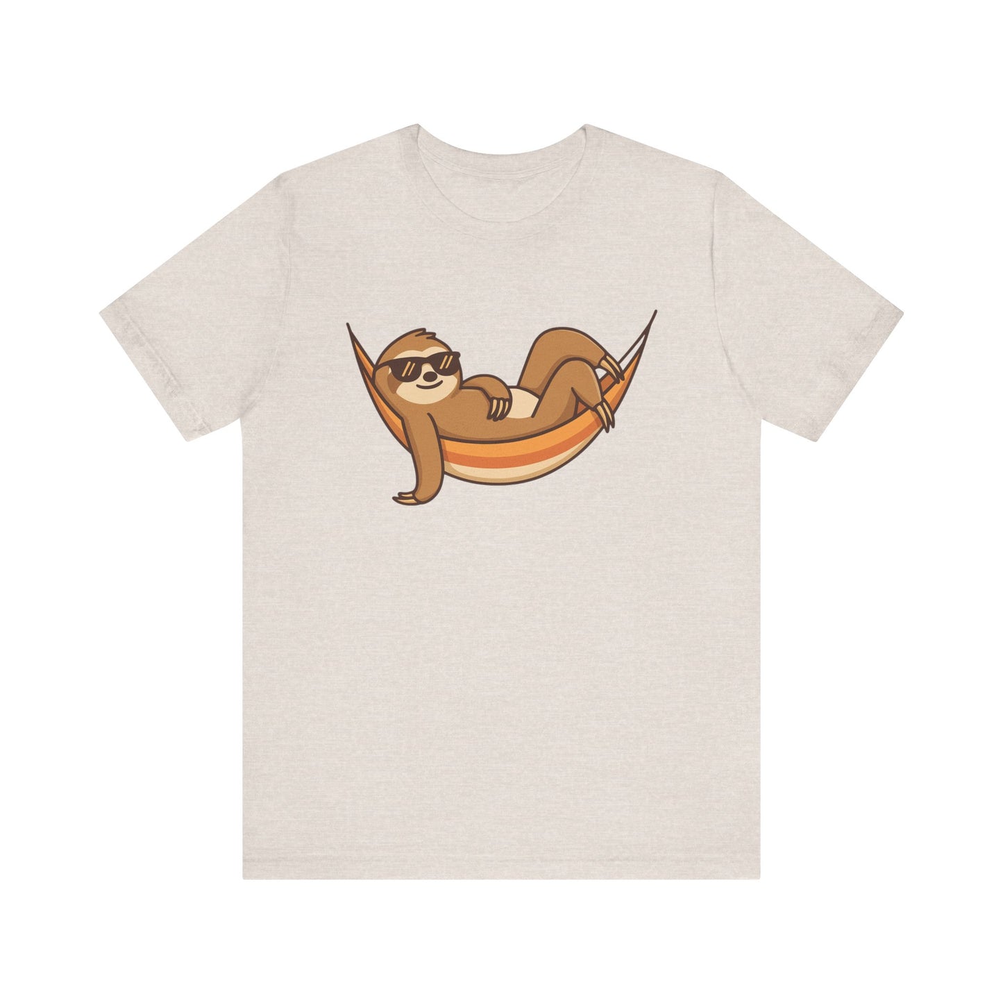 Sloth Tee - Sloth Hammock Chilling - Animal Lover Gift, Chill Sloth Tee, Comfy Sloth Shirt