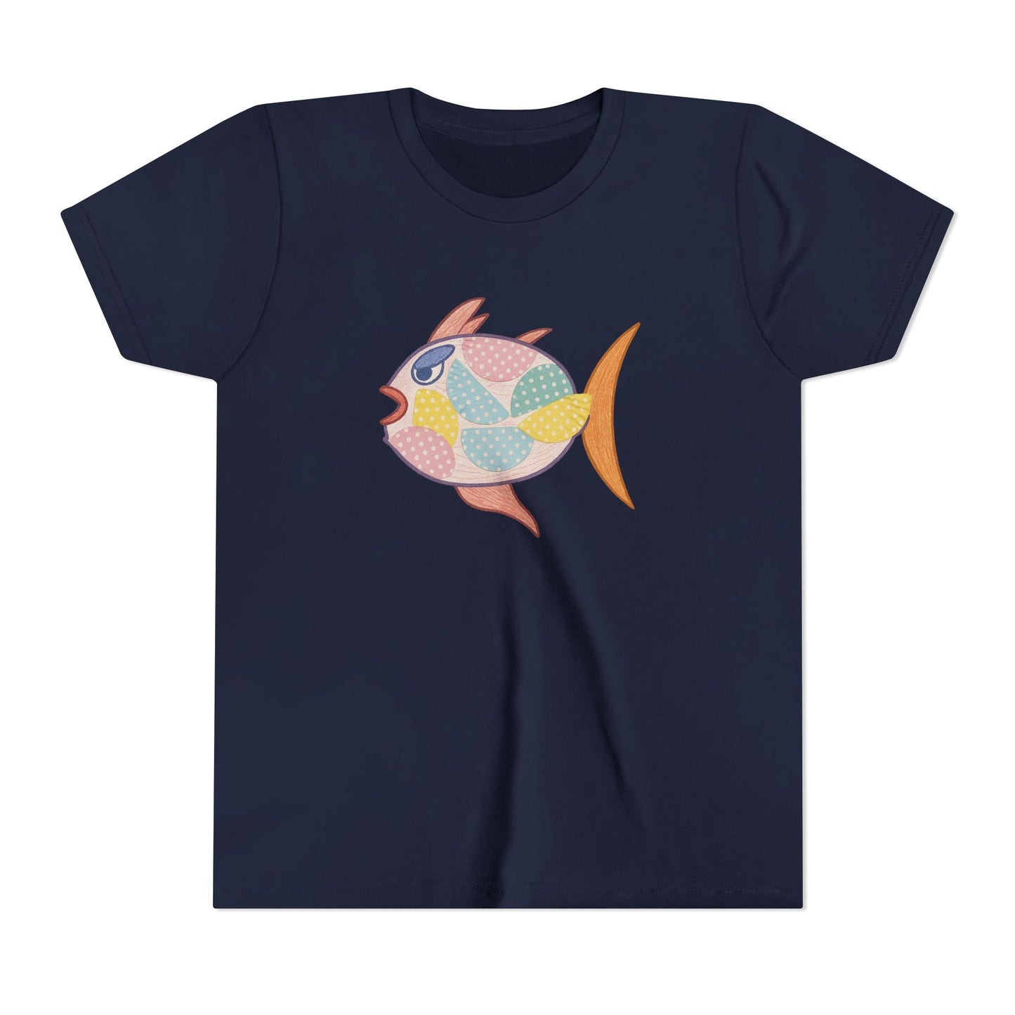 Kids Fish Graphic Tee - beach vibes, children clothing, fish graphic