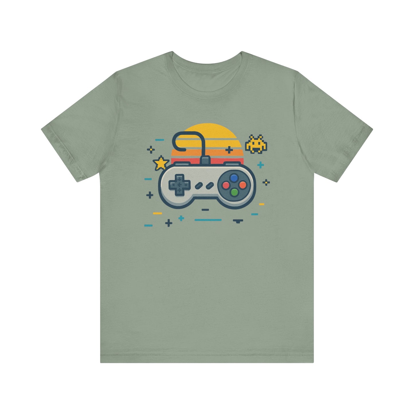 Retro Gamer Tee - 90s Gamer Style, Classic Gaming Shirt, Cool Video Game Tee