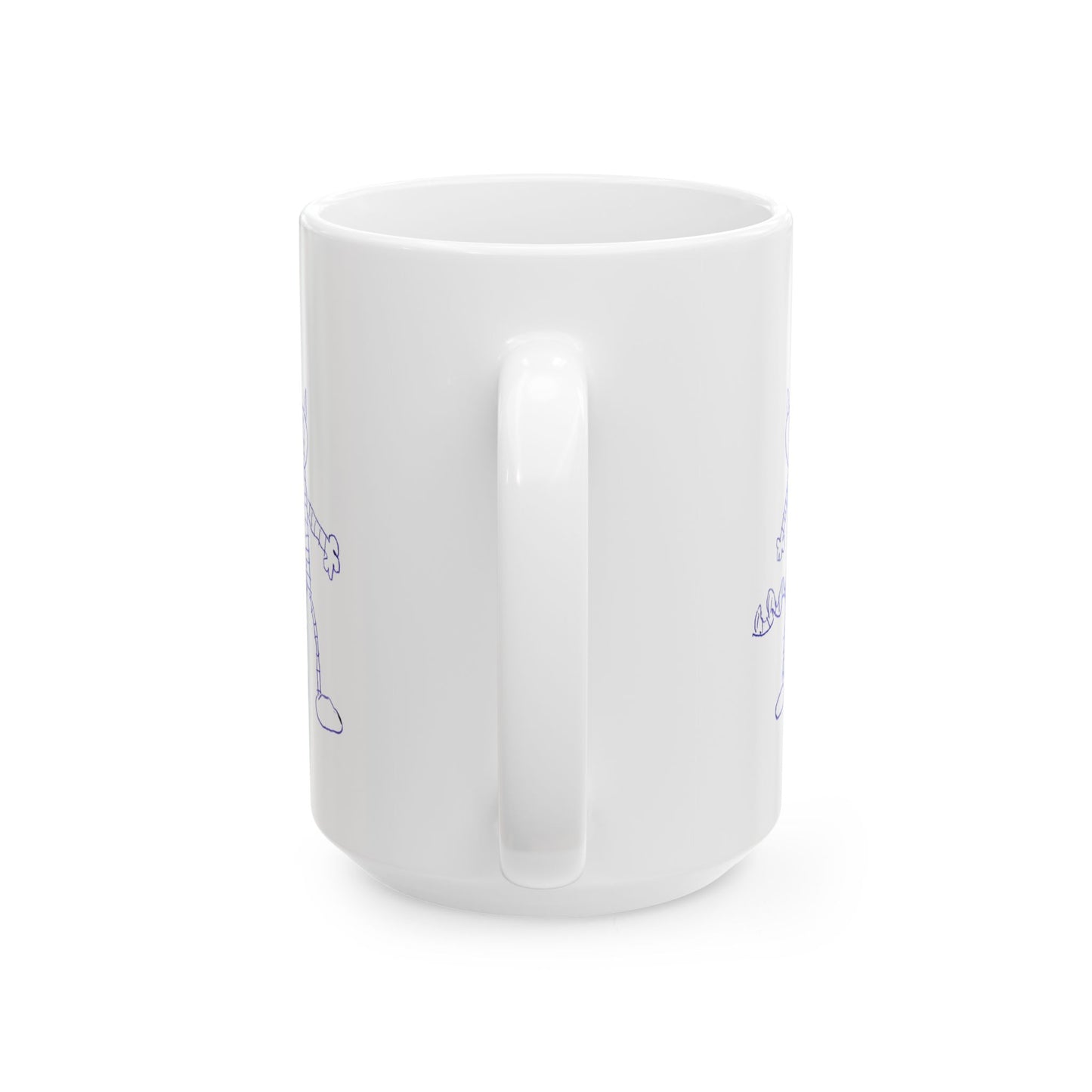 Mug - Big City Cat and big Kid's Cat Sketch Ceramic Mug (11oz, 15oz) - Big city, Cat sketch, Cat themed mug