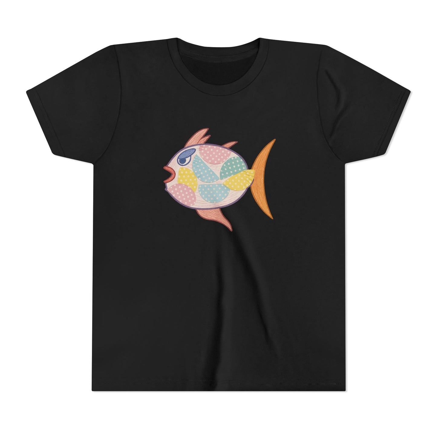 Kids Fish Graphic Tee - beach vibes, children clothing, fish graphic