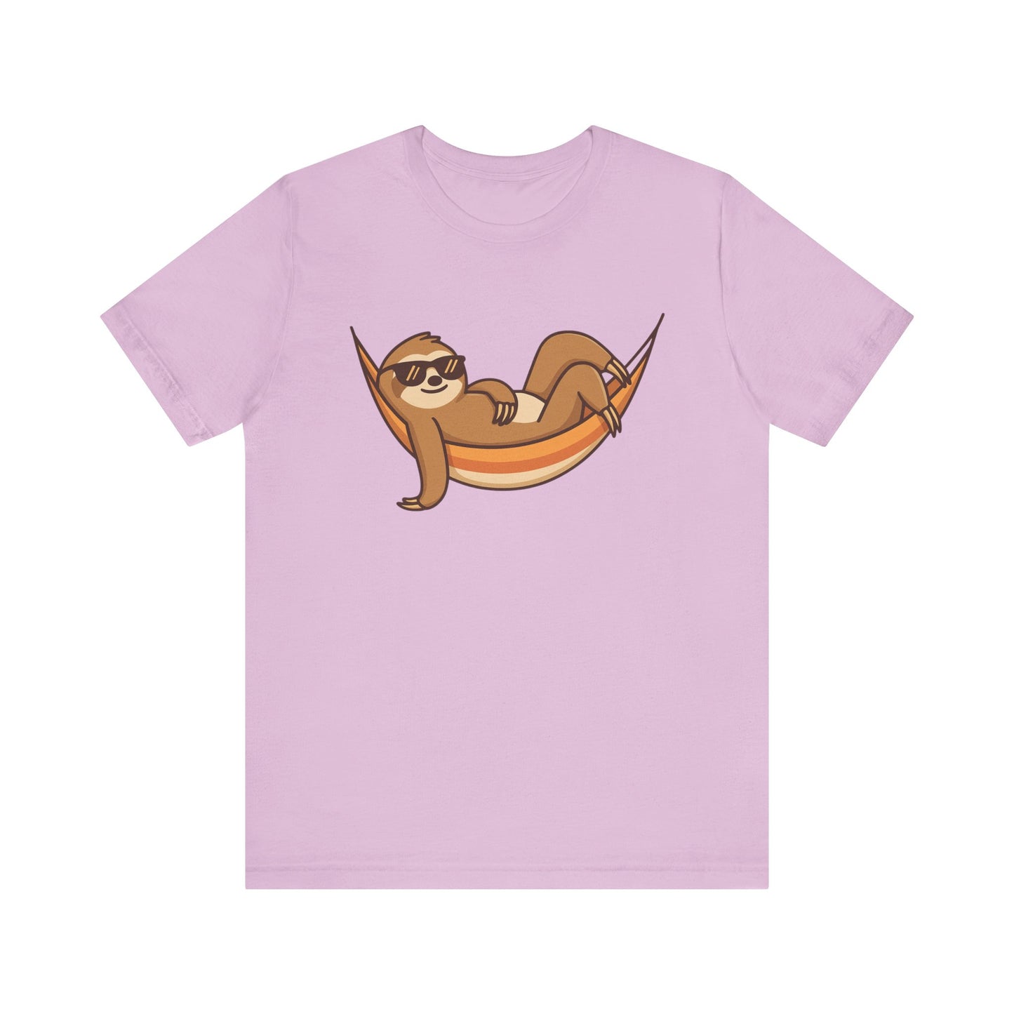 Sloth Tee - Sloth Hammock Chilling - Animal Lover Gift, Chill Sloth Tee, Comfy Sloth Shirt