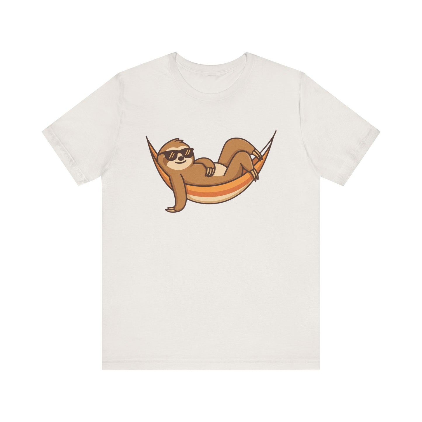 Sloth Tee - Sloth Hammock Chilling - Animal Lover Gift, Chill Sloth Tee, Comfy Sloth Shirt