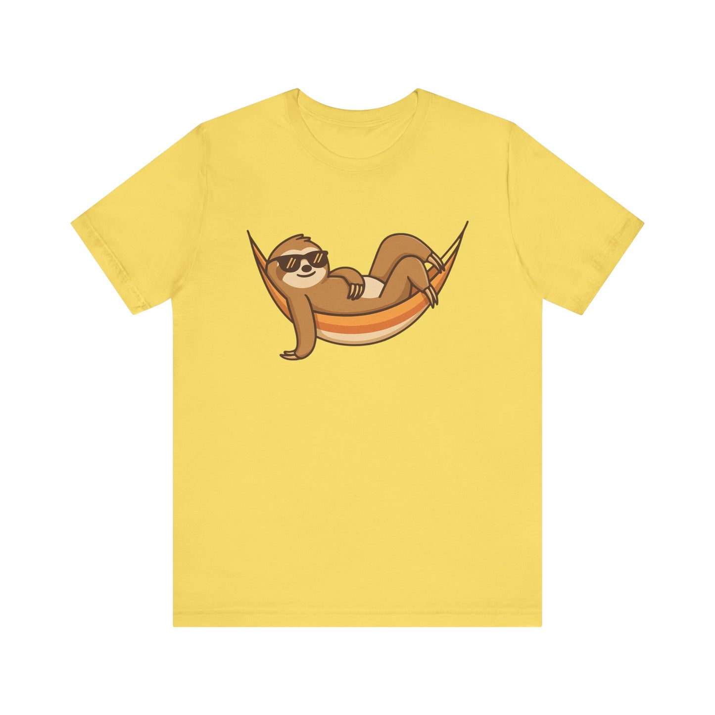 Sloth Tee - Sloth Hammock Chilling - Animal Lover Gift, Chill Sloth Tee, Comfy Sloth Shirt