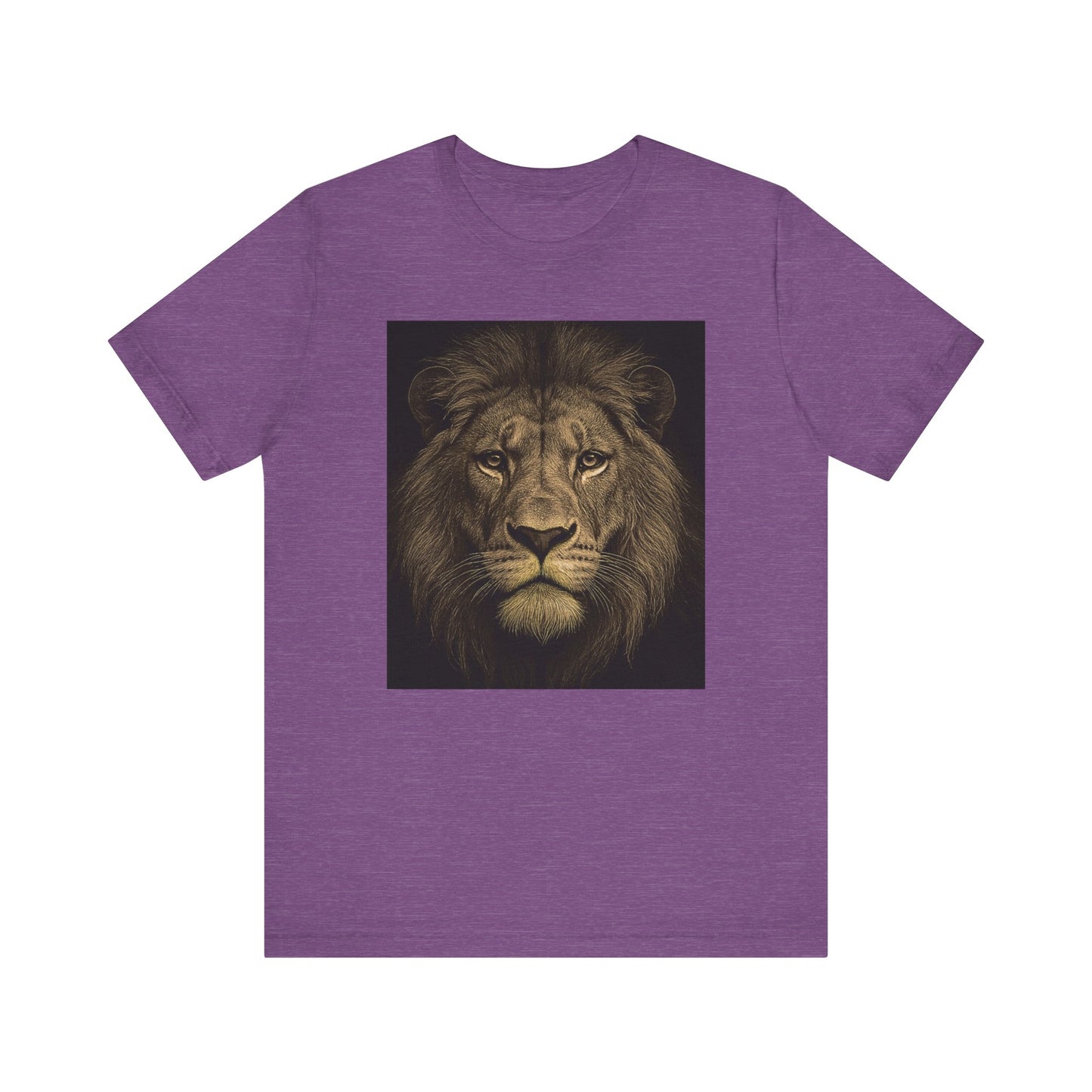 Lion Head Tee - Animal Print, Cool Tee, Gift for Her