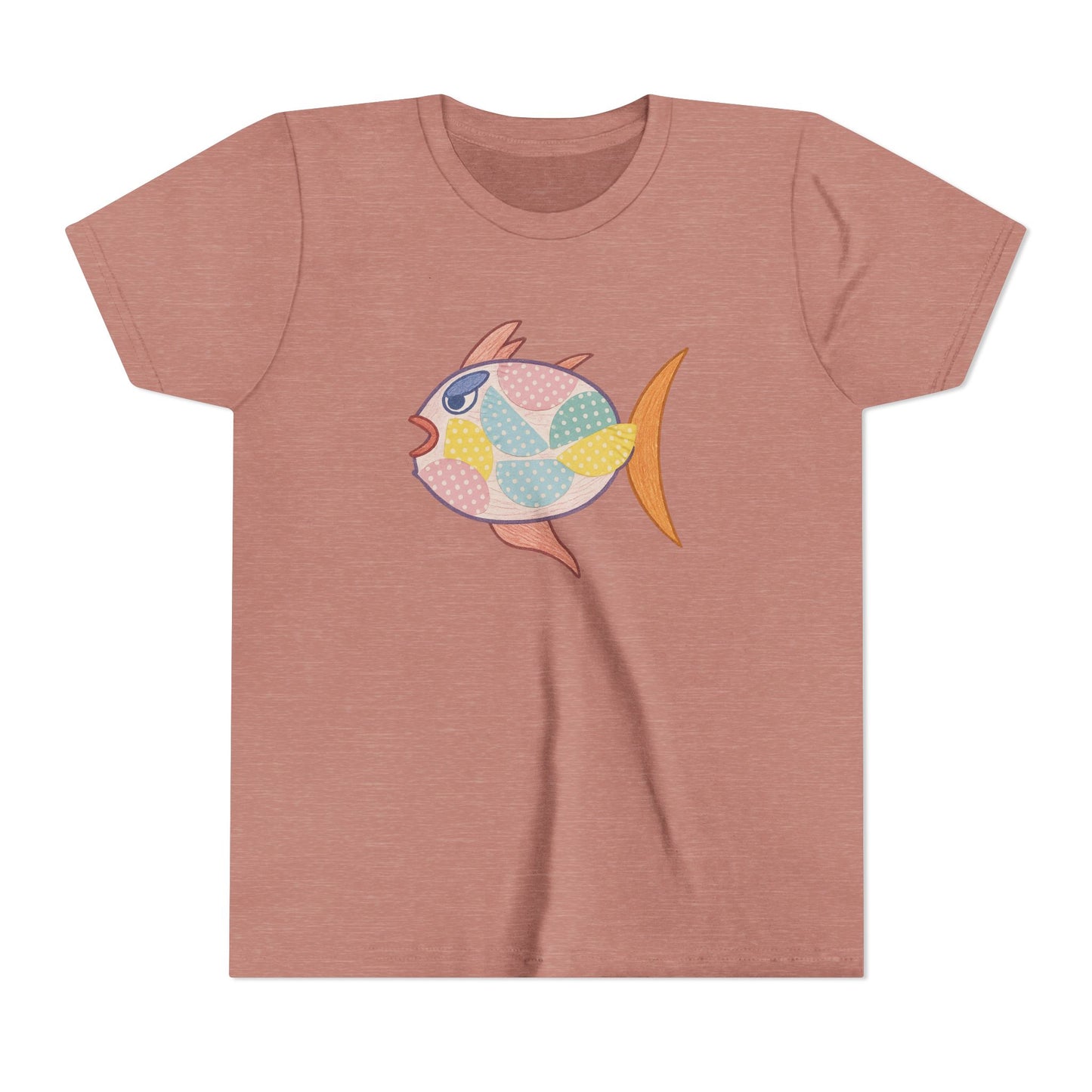 Kids Fish Graphic Tee - beach vibes, children clothing, fish graphic