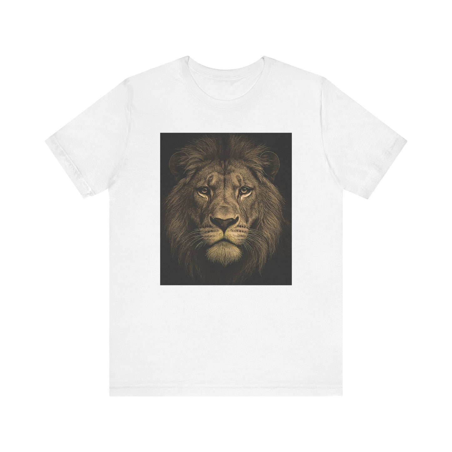 Lion Head Tee - Animal Print, Cool Tee, Gift for Her