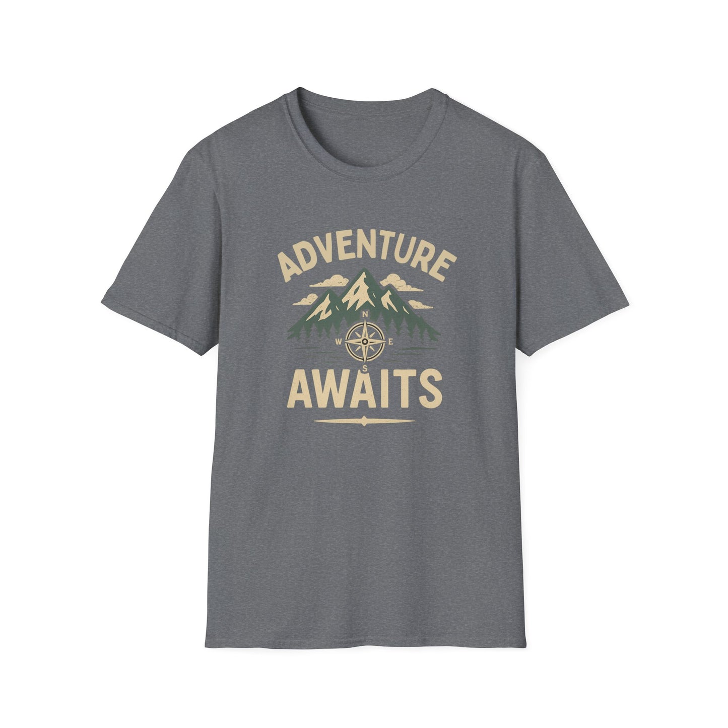Adventure Awaits T-Shirt - Adventure Awaits, Adventure Seeker, Camping Apparel