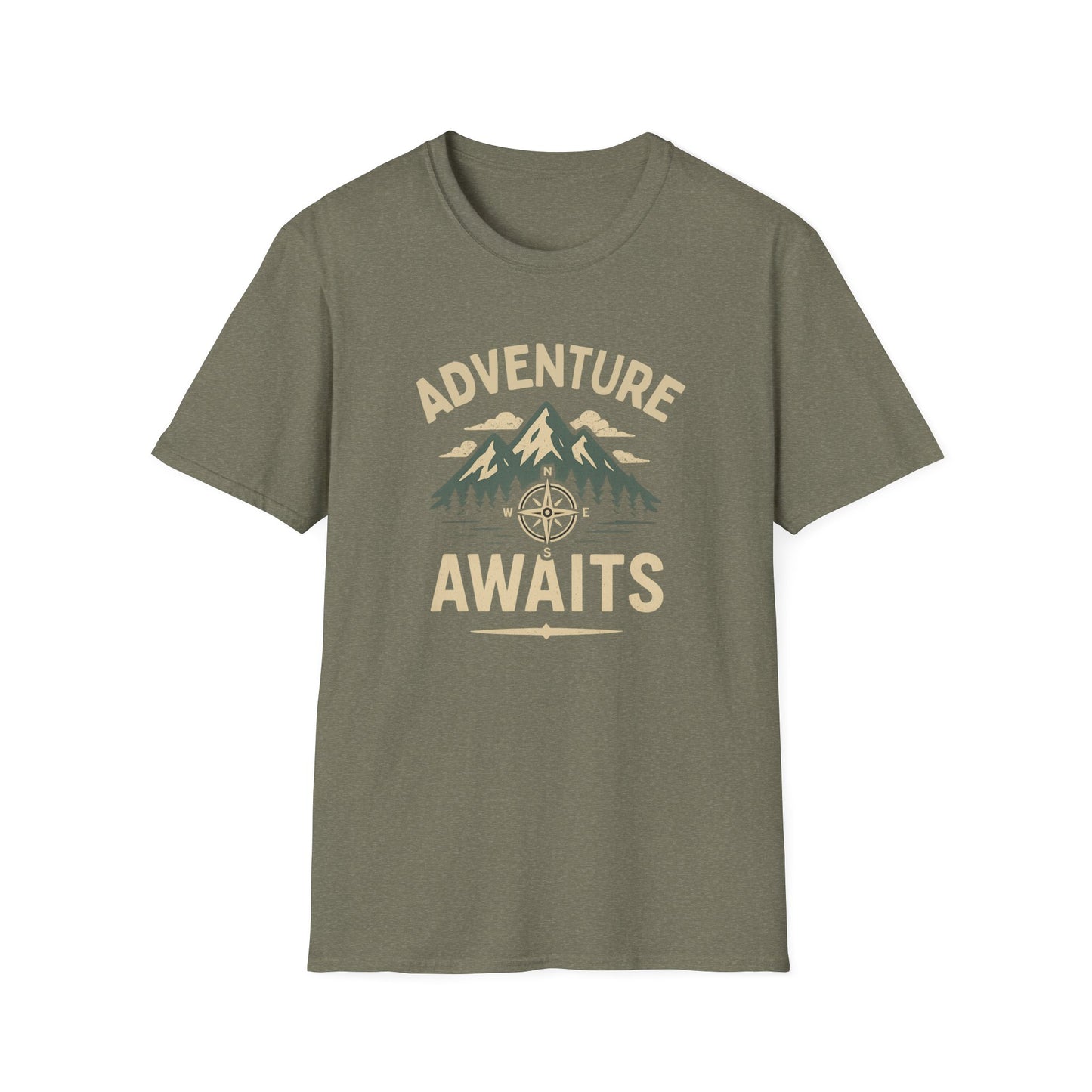 Adventure Awaits T-Shirt - Adventure Awaits, Adventure Seeker, Camping Apparel