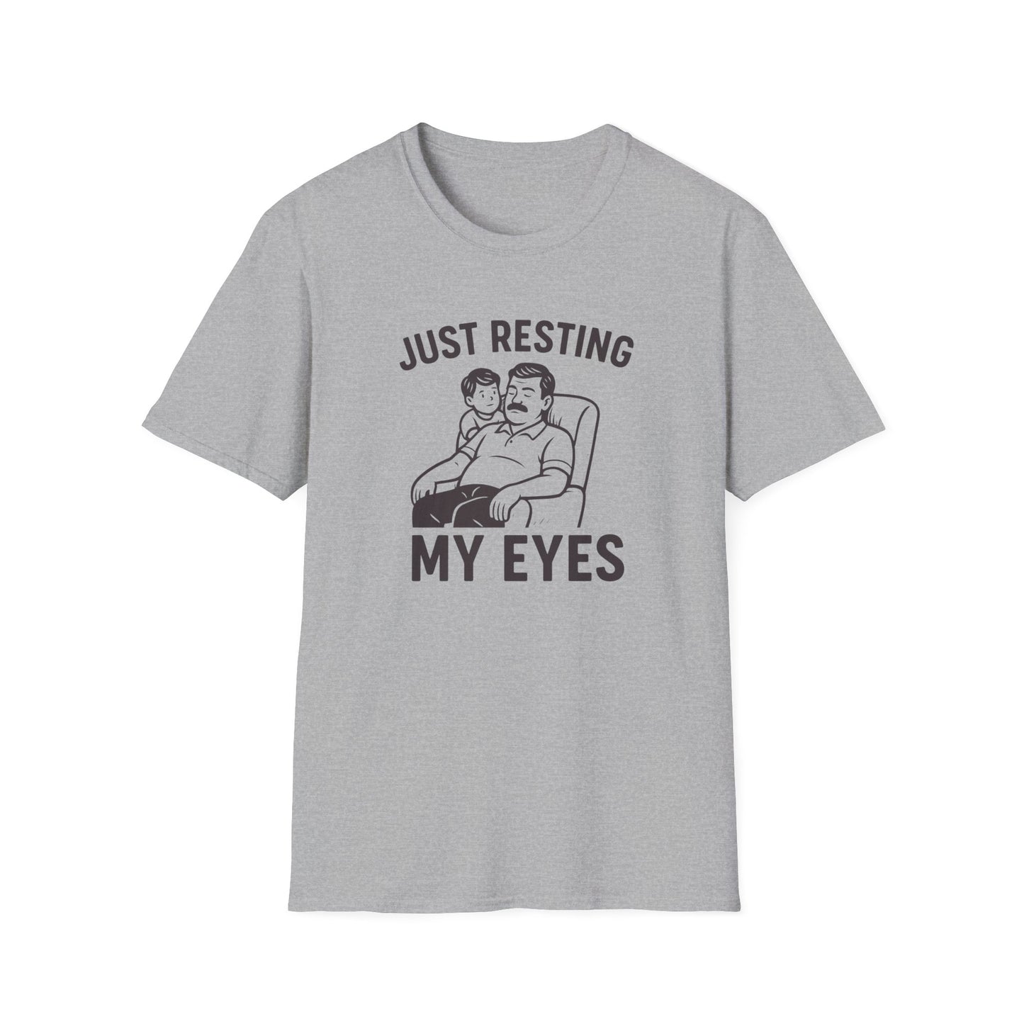 Classic Dad - Just resting my eyes - Casual Wear, Comfortable Tee, Cute Graphic