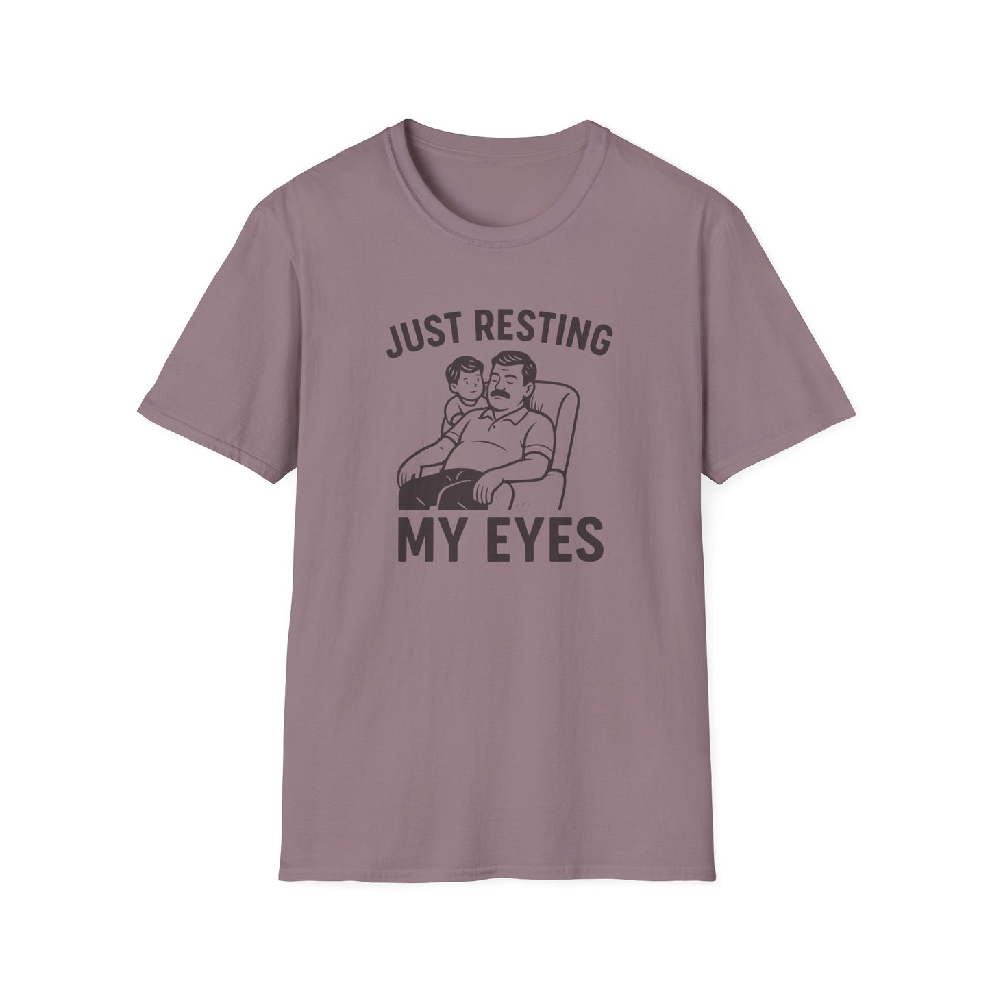 Classic Dad - Just resting my eyes - Casual Wear, Comfortable Tee, Cute Graphic