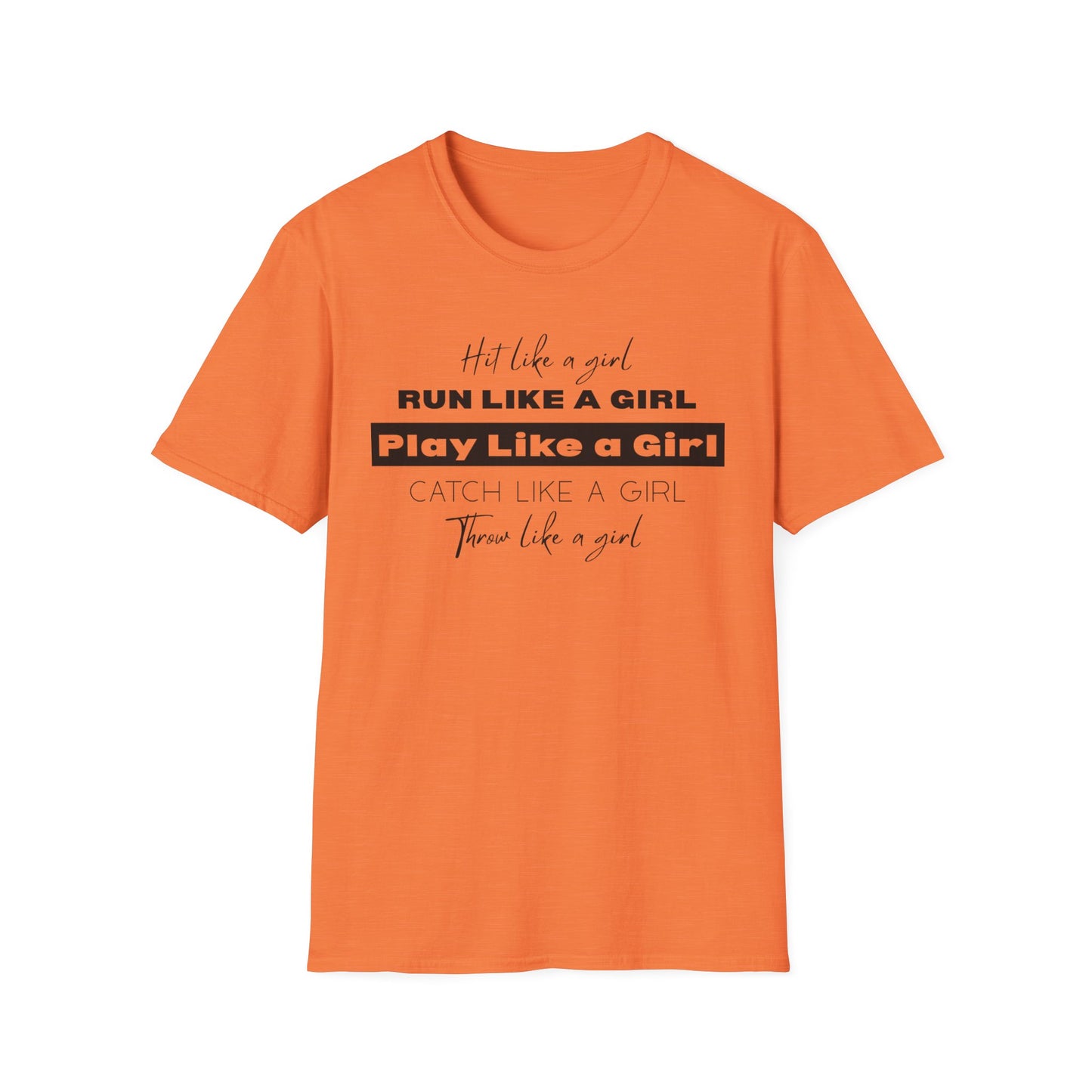 Hit Like a Girl Design - Empowerment T-Shirt - Athletic vibes, Empowering shirt, Feminism pride