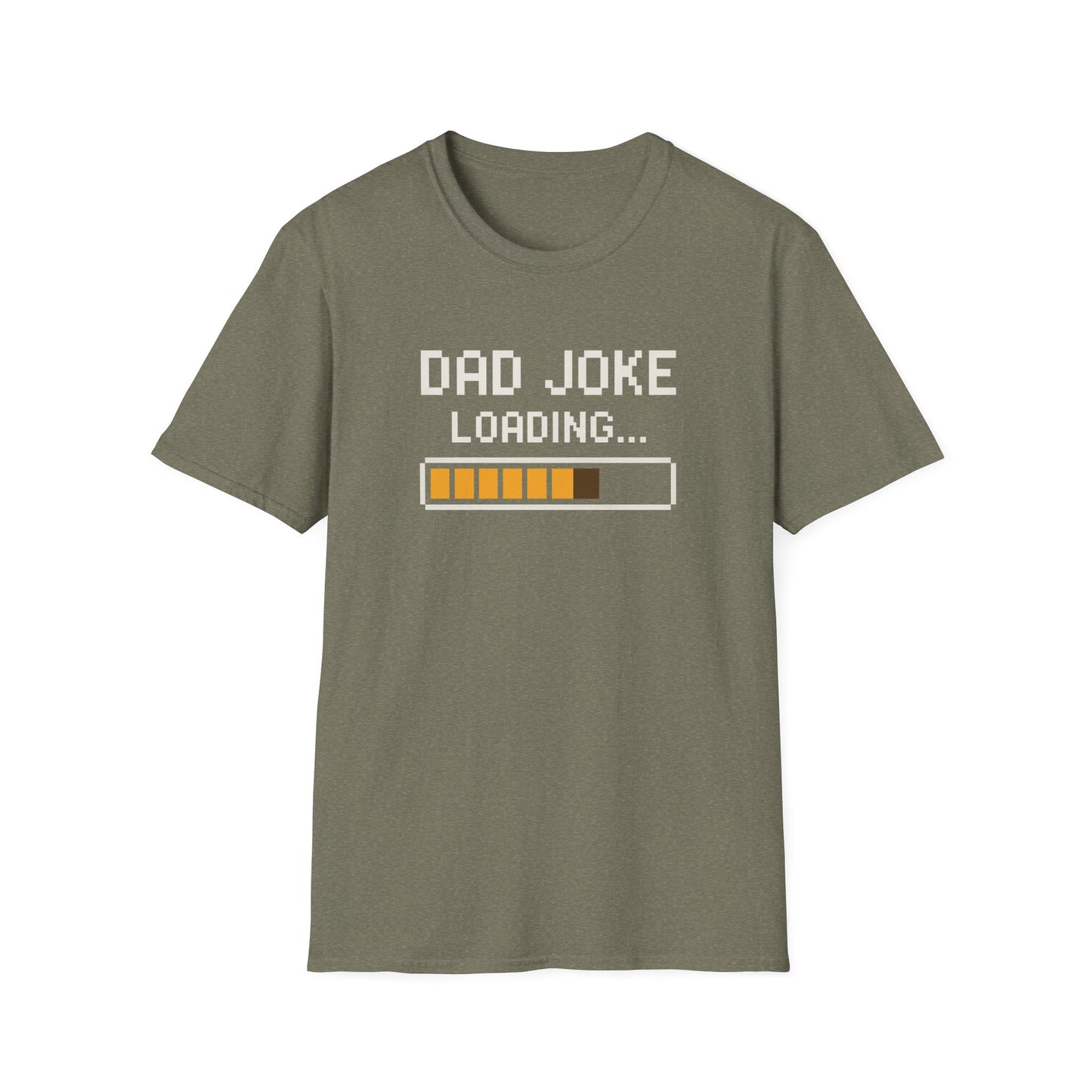 T-Shirt Dad Joke Loading Funny Shirt for Dads and Fathers - Casual wear, Comical top, Dad