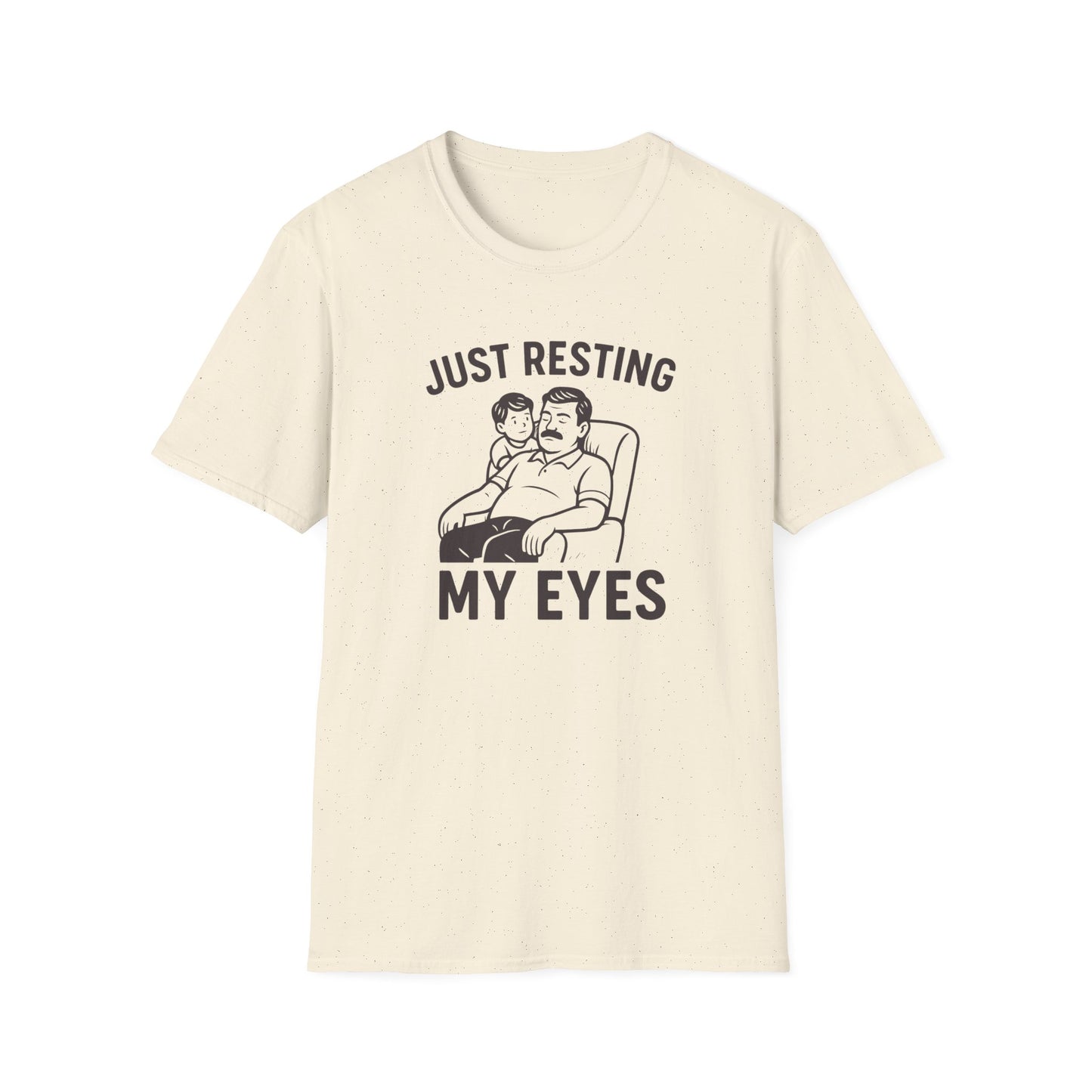 Classic Dad - Just resting my eyes - Casual Wear, Comfortable Tee, Cute Graphic