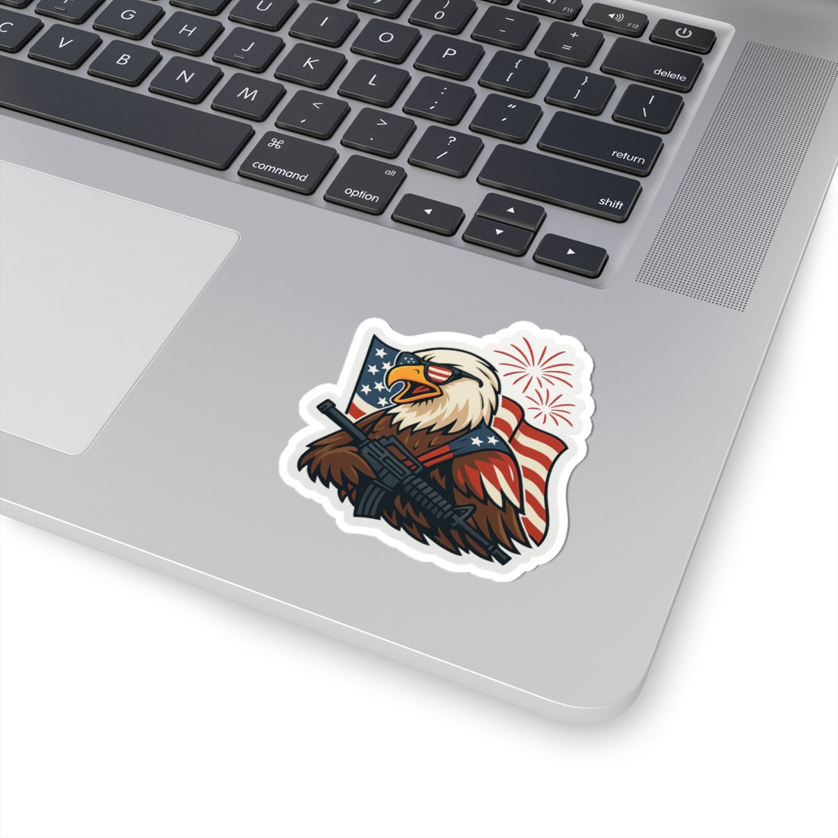 Patriotic Sticker Set - Eagle, Flag, Gun Kiss-Cut Stickers - American Eagle, American Pride Decor, American Symbols