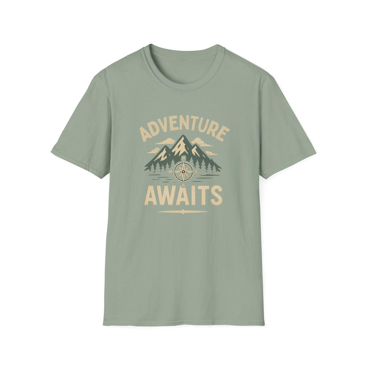 Adventure Awaits T-Shirt - Adventure Awaits, Adventure Seeker, Camping Apparel