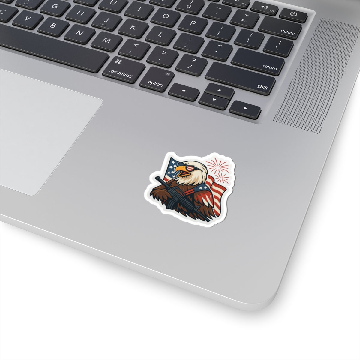 Patriotic Sticker Set - Eagle, Flag, Gun Kiss-Cut Stickers - American Eagle, American Pride Decor, American Symbols