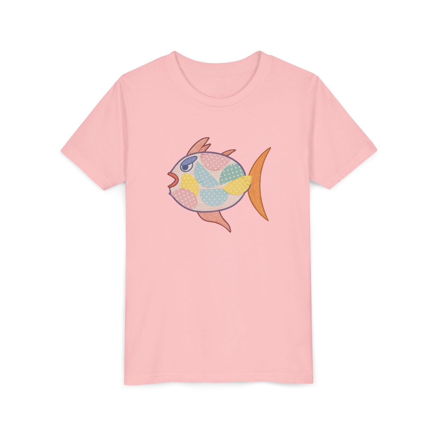 Kids Fish Graphic Tee - beach vibes, children clothing, fish graphic