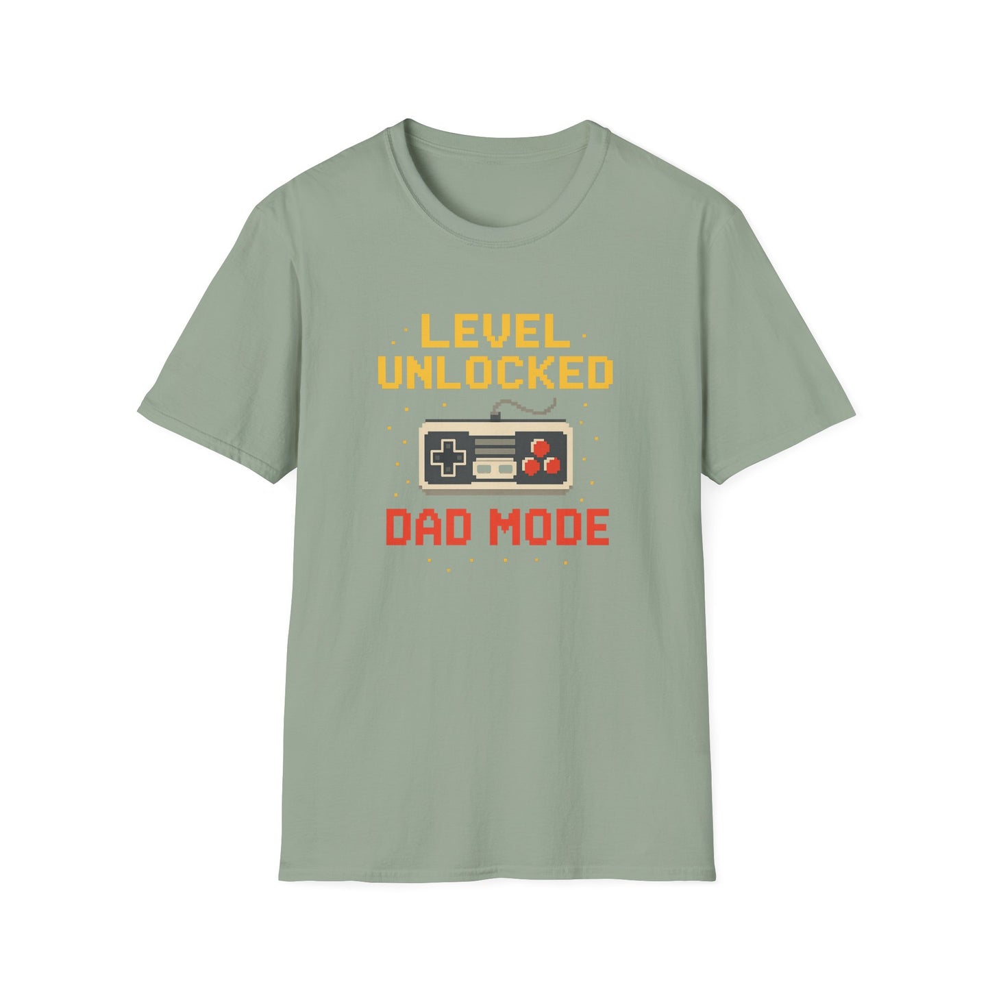 Gamer Dad T-Shirt - 8-bit style, Cool dad fashion, Dad