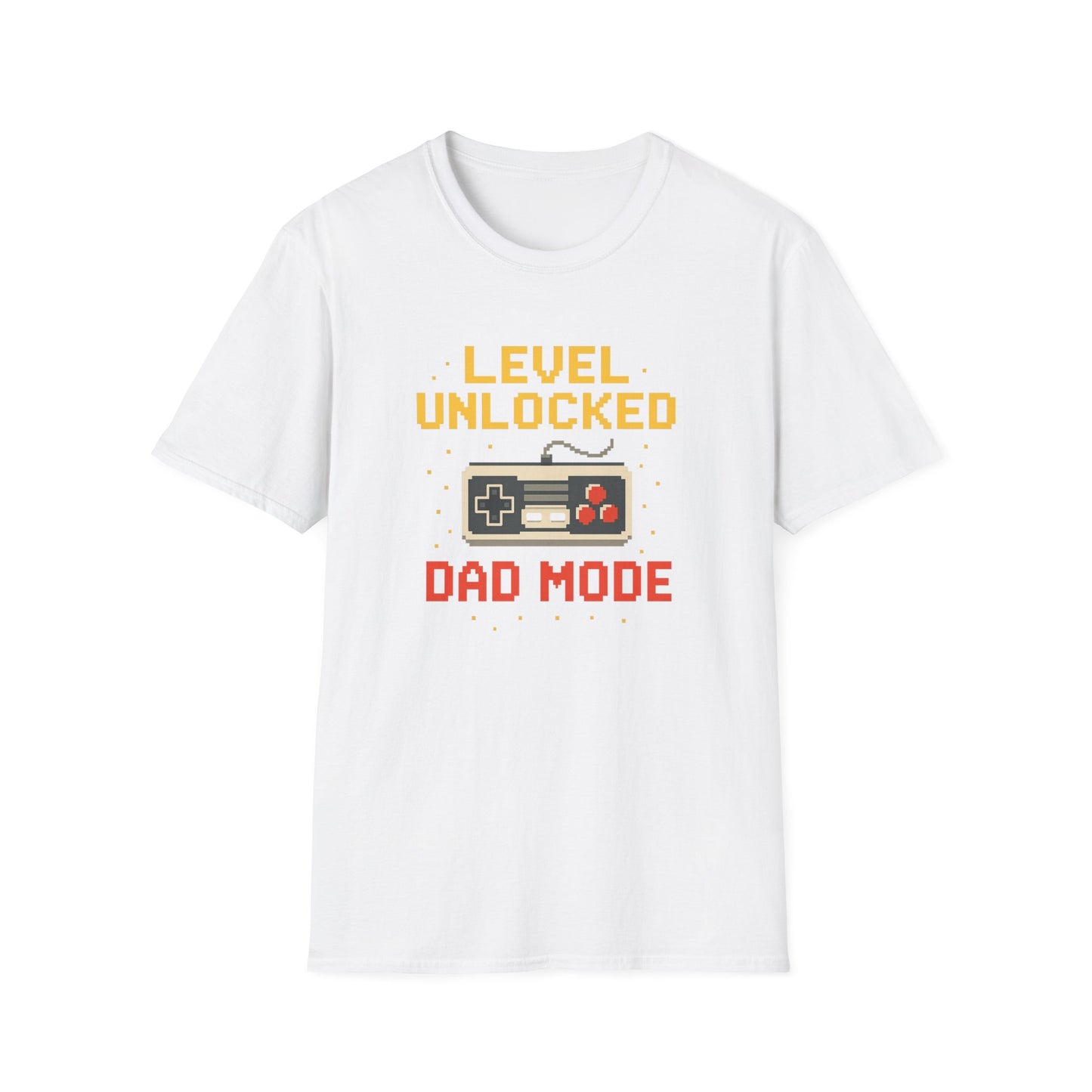 Gamer Dad T-Shirt - 8-bit style, Cool dad fashion, Dad