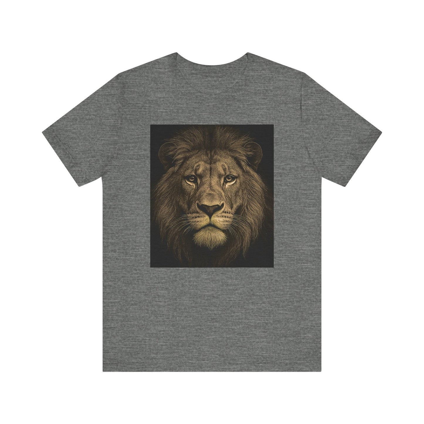 Lion Head Tee - Animal Print, Cool Tee, Gift for Her