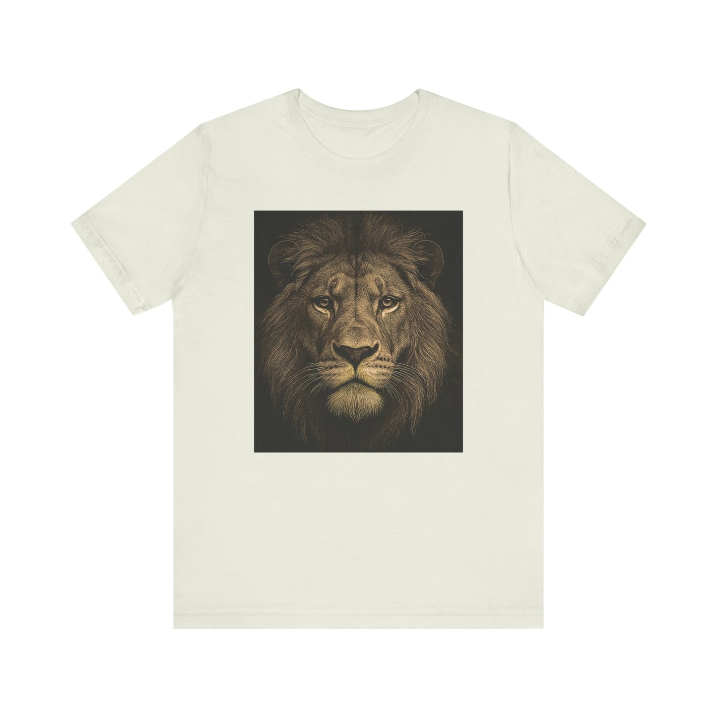 Lion Head Tee - Animal Print, Cool Tee, Gift for Her