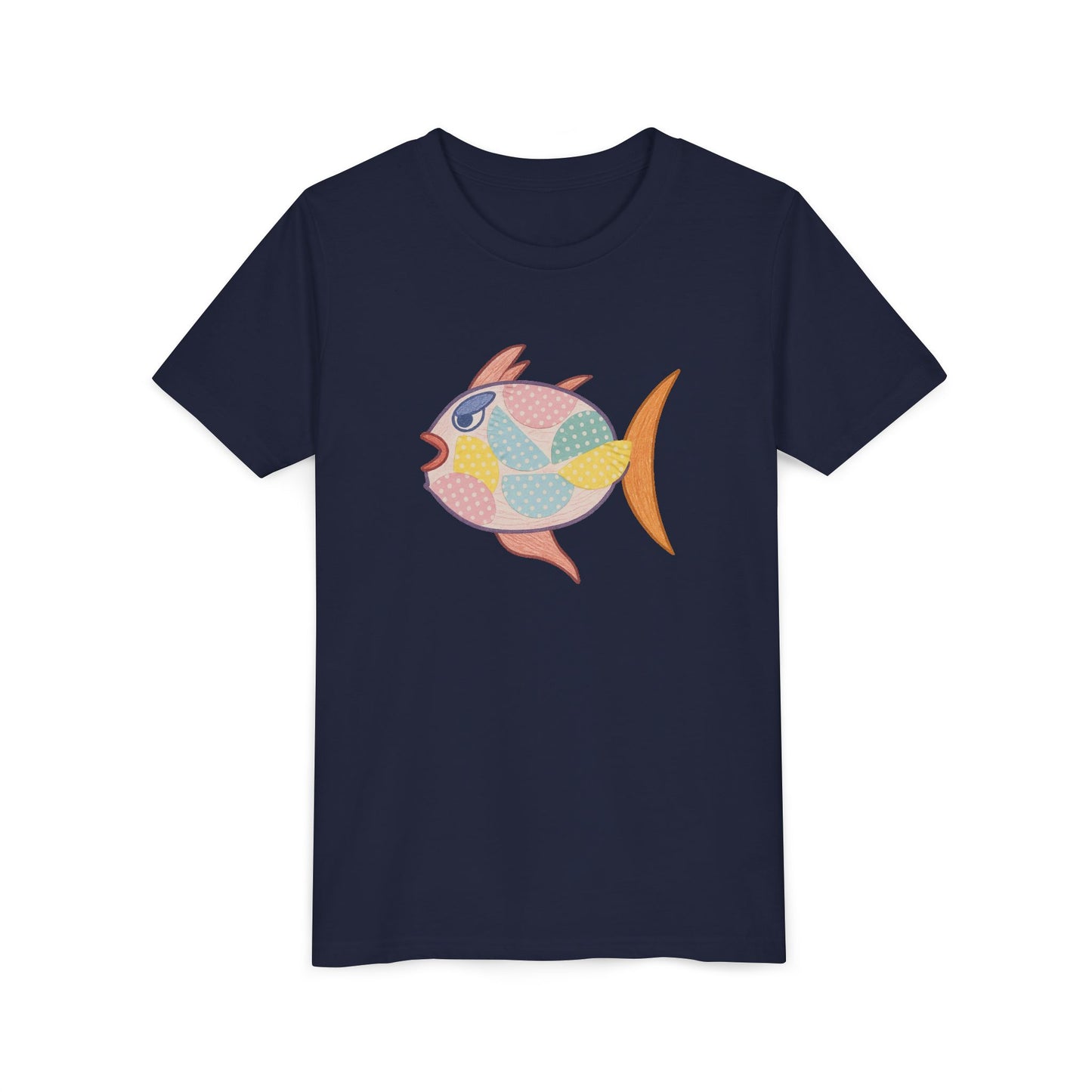 Kids Fish Graphic Tee - beach vibes, children clothing, fish graphic