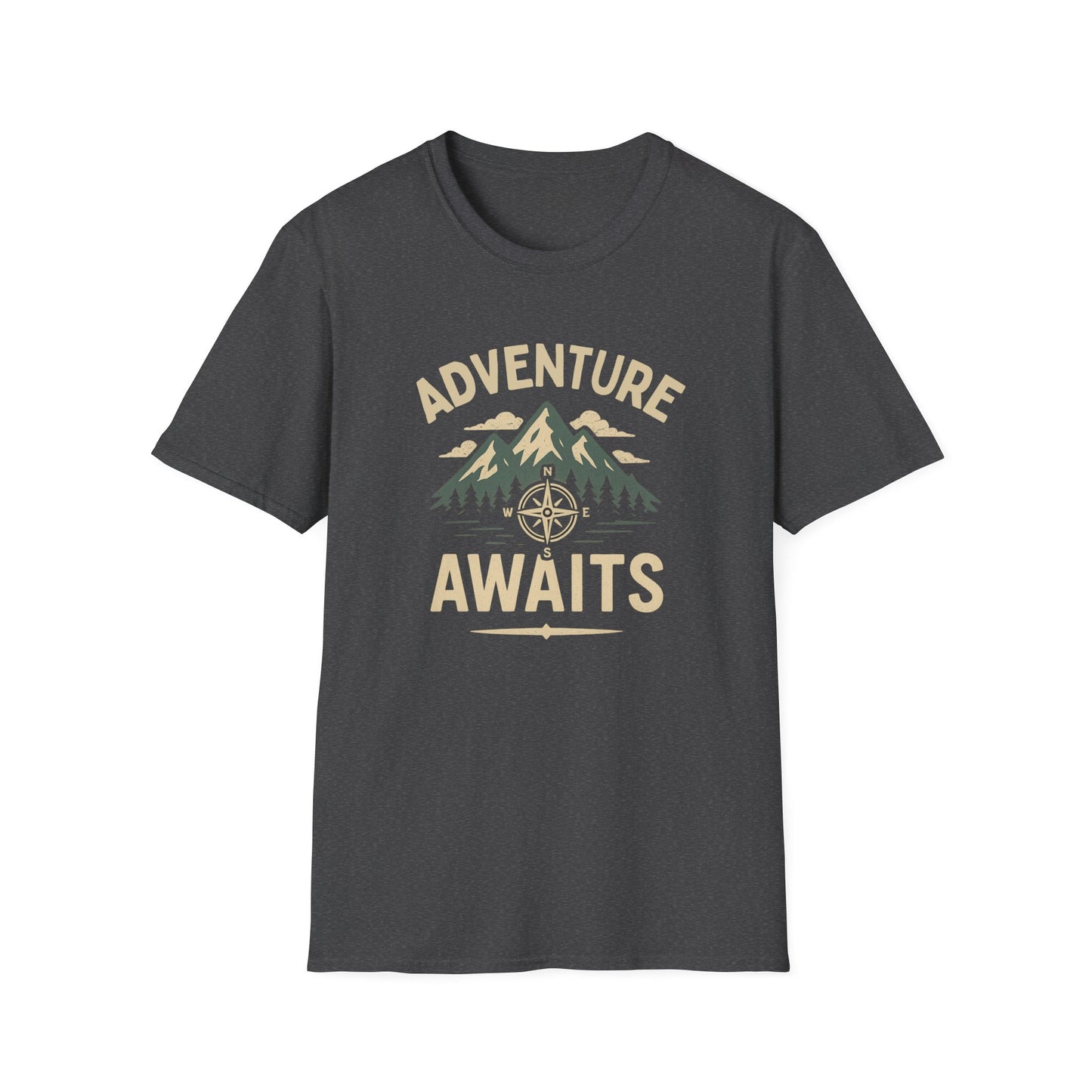Adventure Awaits T-Shirt - Adventure Awaits, Adventure Seeker, Camping Apparel