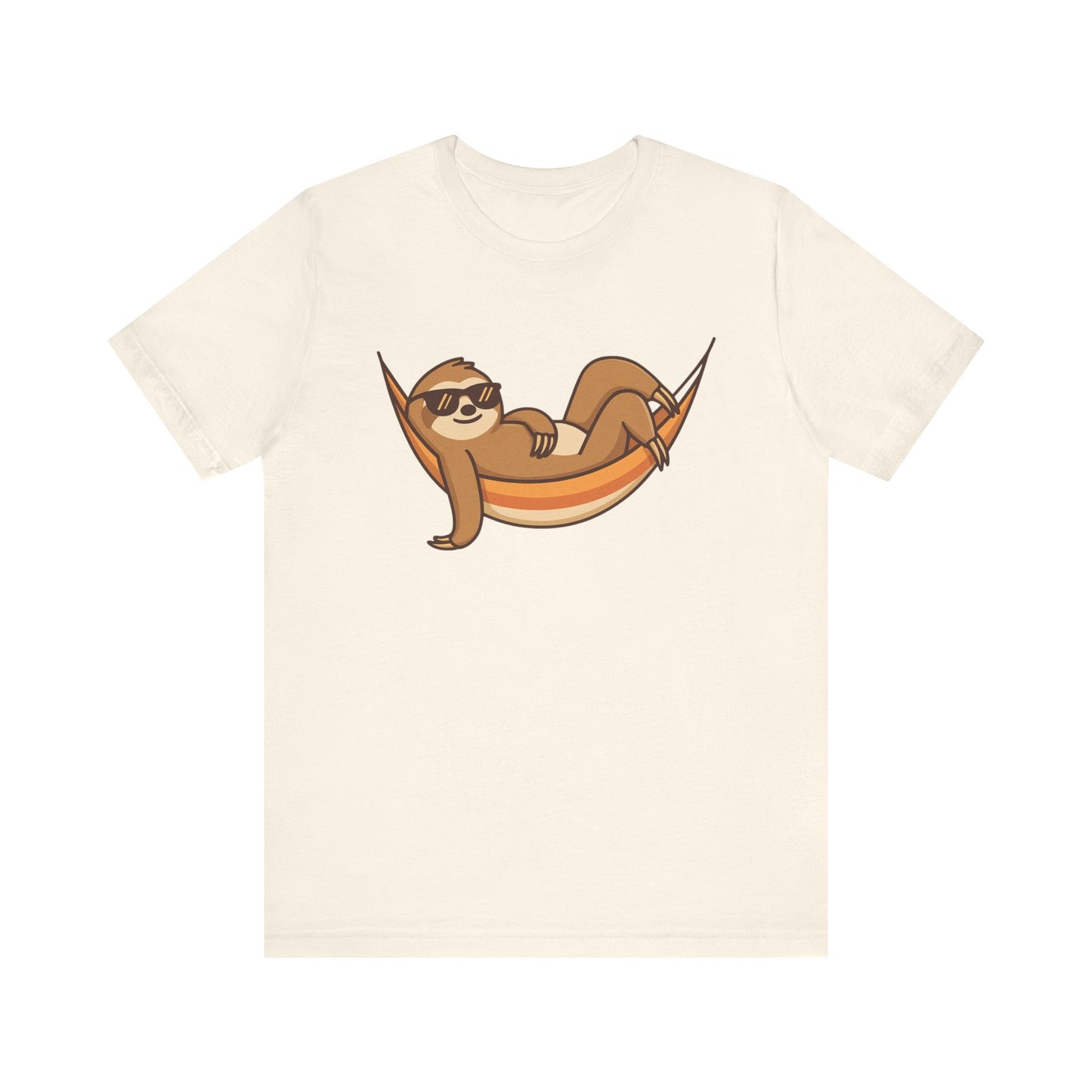 Sloth Tee - Sloth Hammock Chilling - Animal Lover Gift, Chill Sloth Tee, Comfy Sloth Shirt