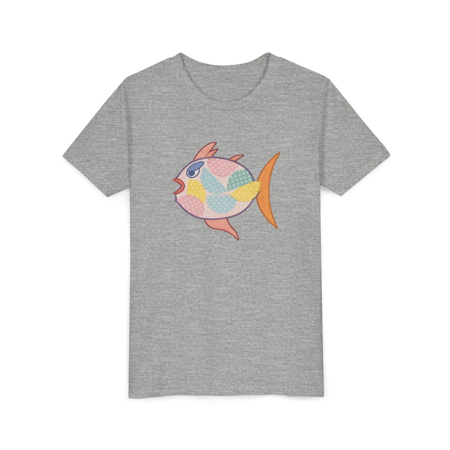 Kids Fish Graphic Tee - beach vibes, children clothing, fish graphic