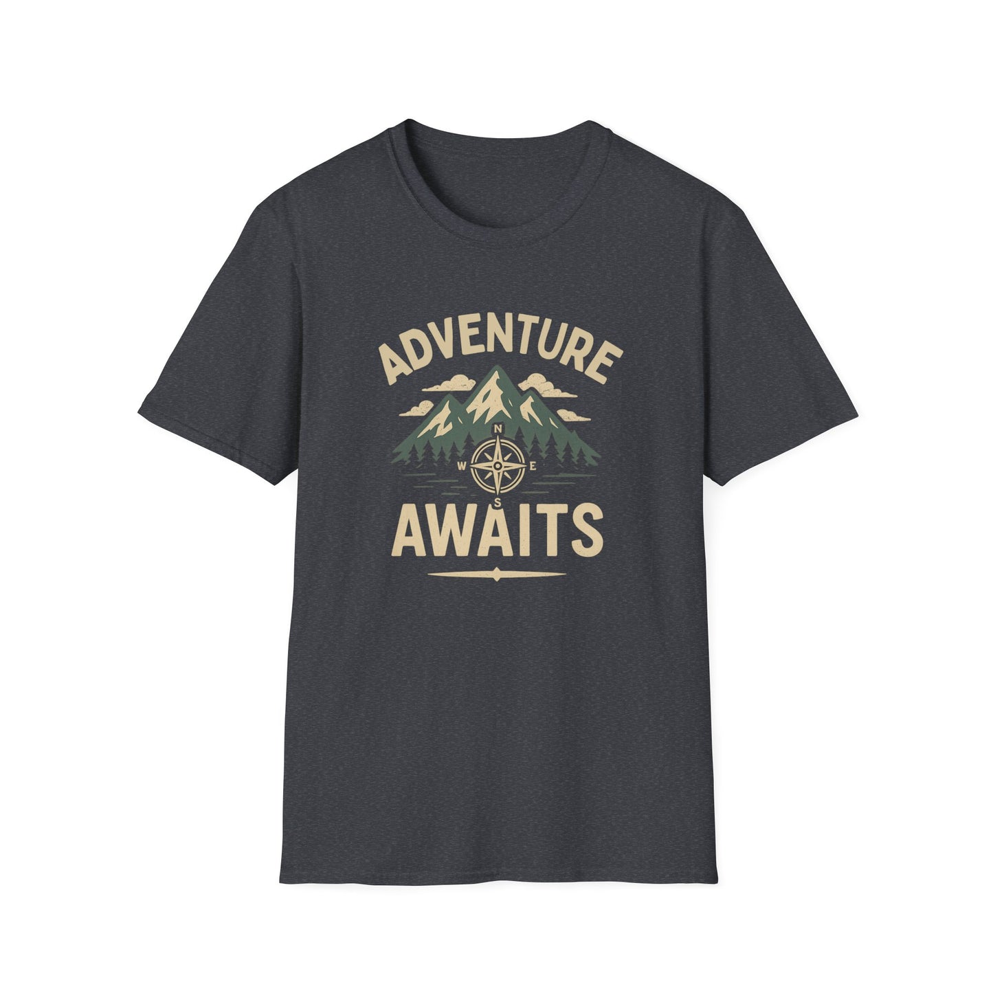 Adventure Awaits T-Shirt - Adventure Awaits, Adventure Seeker, Camping Apparel