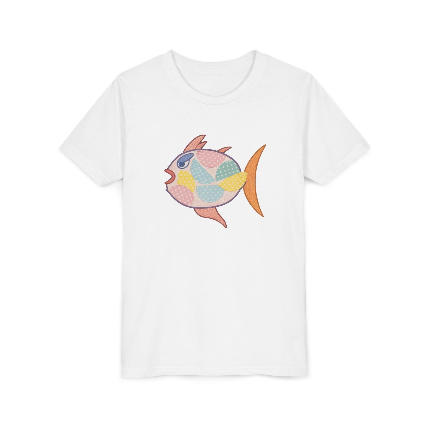Kids Fish Graphic Tee - beach vibes, children clothing, fish graphic