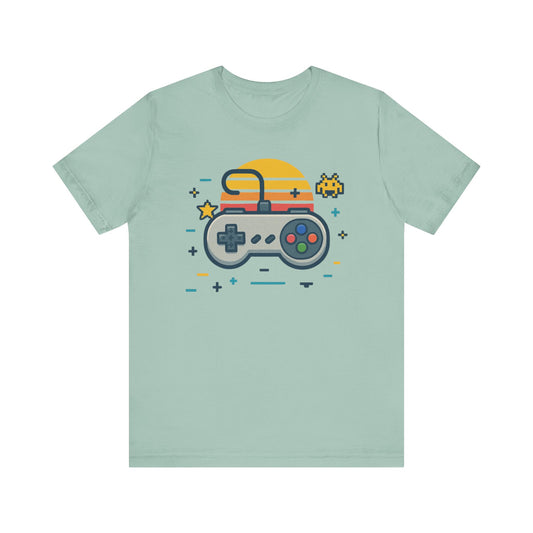 Retro Gamer Tee - 90s Gamer Style, Classic Gaming Shirt, Cool Video Game Tee