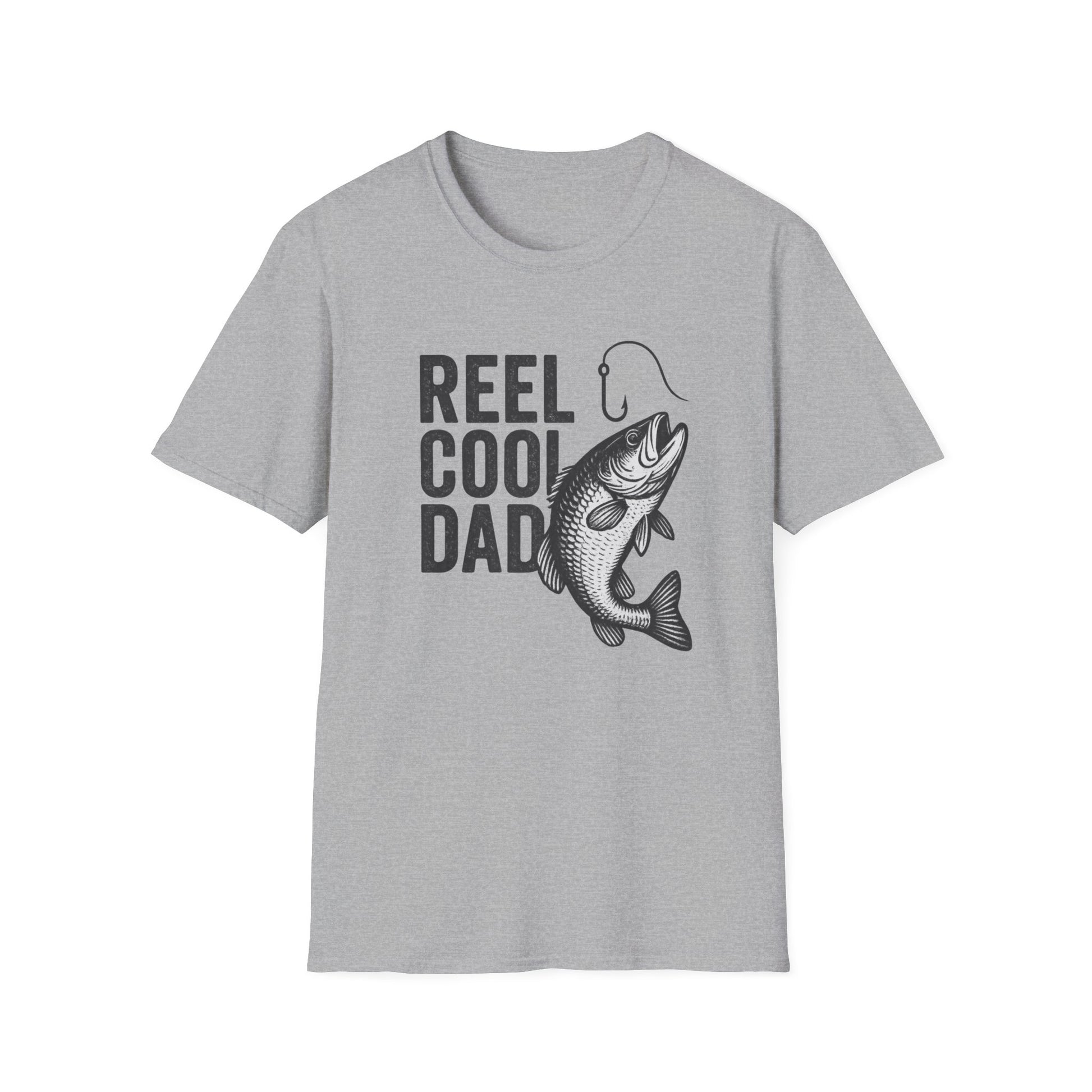 Reel Cool Dad Fishing T-Shirt, Father's Day Gift, Fishing Lover Shirt, Casual Tee for Dads, Outdoor Apparel - casual graphic tee, cool dad tee, Dad