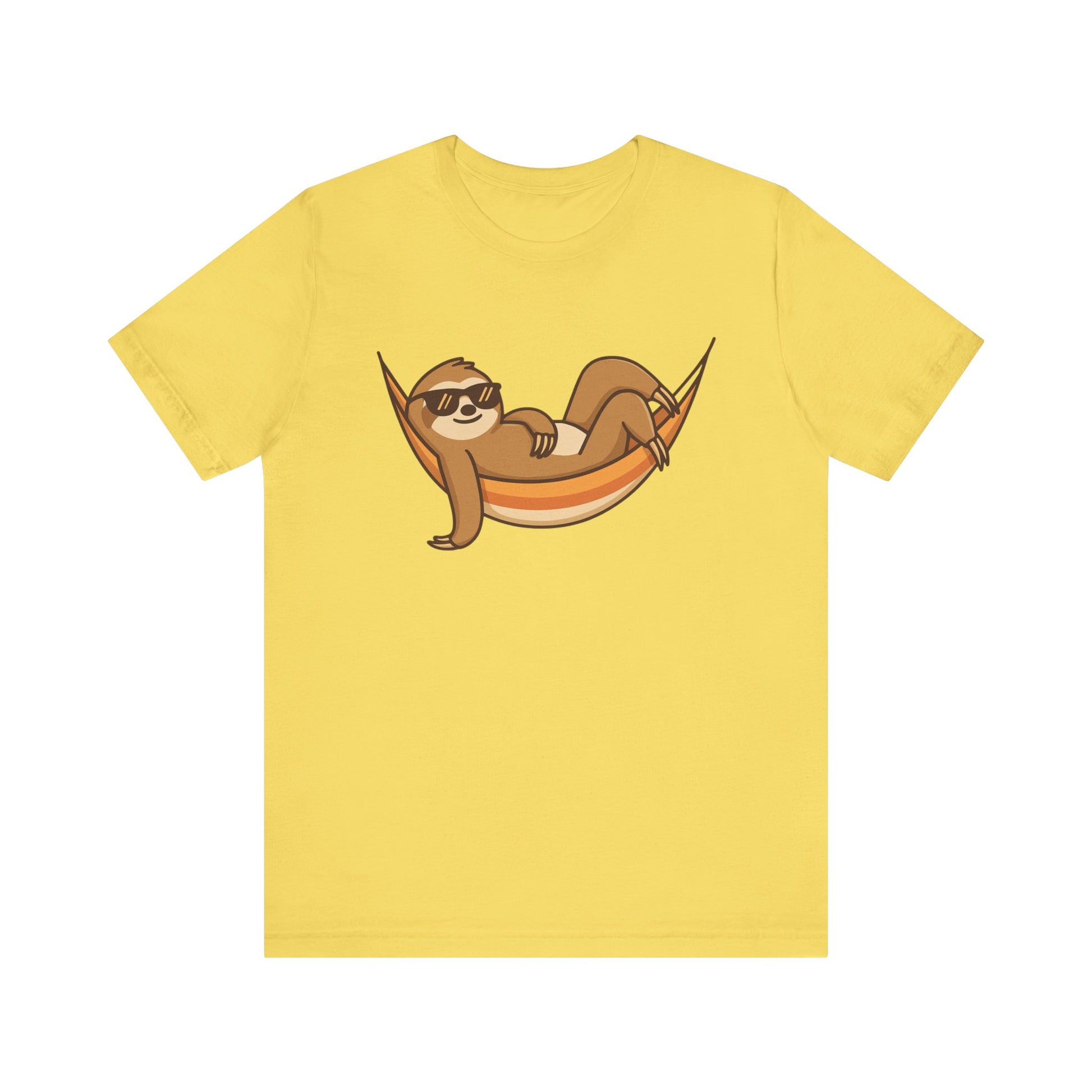 Sloth Tee - Sloth Hammock Chilling - Animal Lover Gift, Chill Sloth Tee, Comfy Sloth Shirt