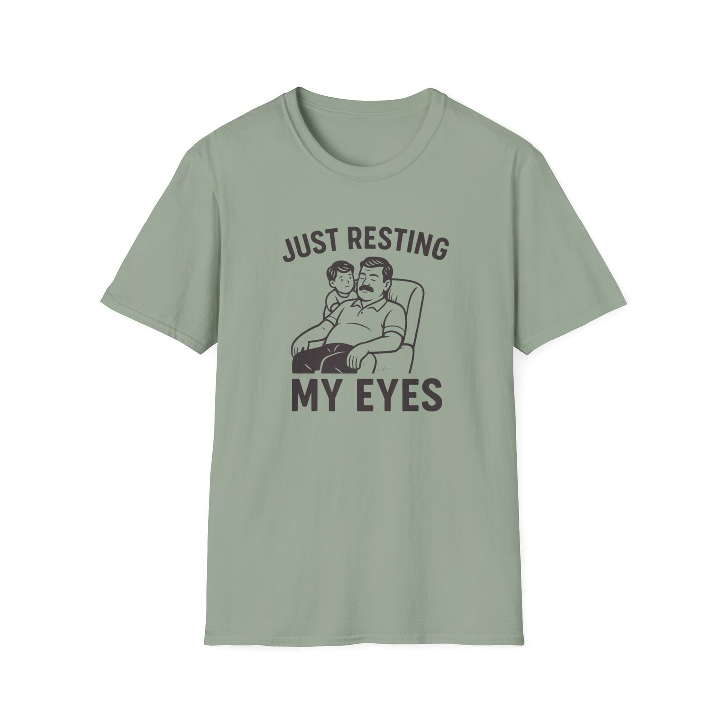 Classic Dad - Just resting my eyes - Casual Wear, Comfortable Tee, Cute Graphic