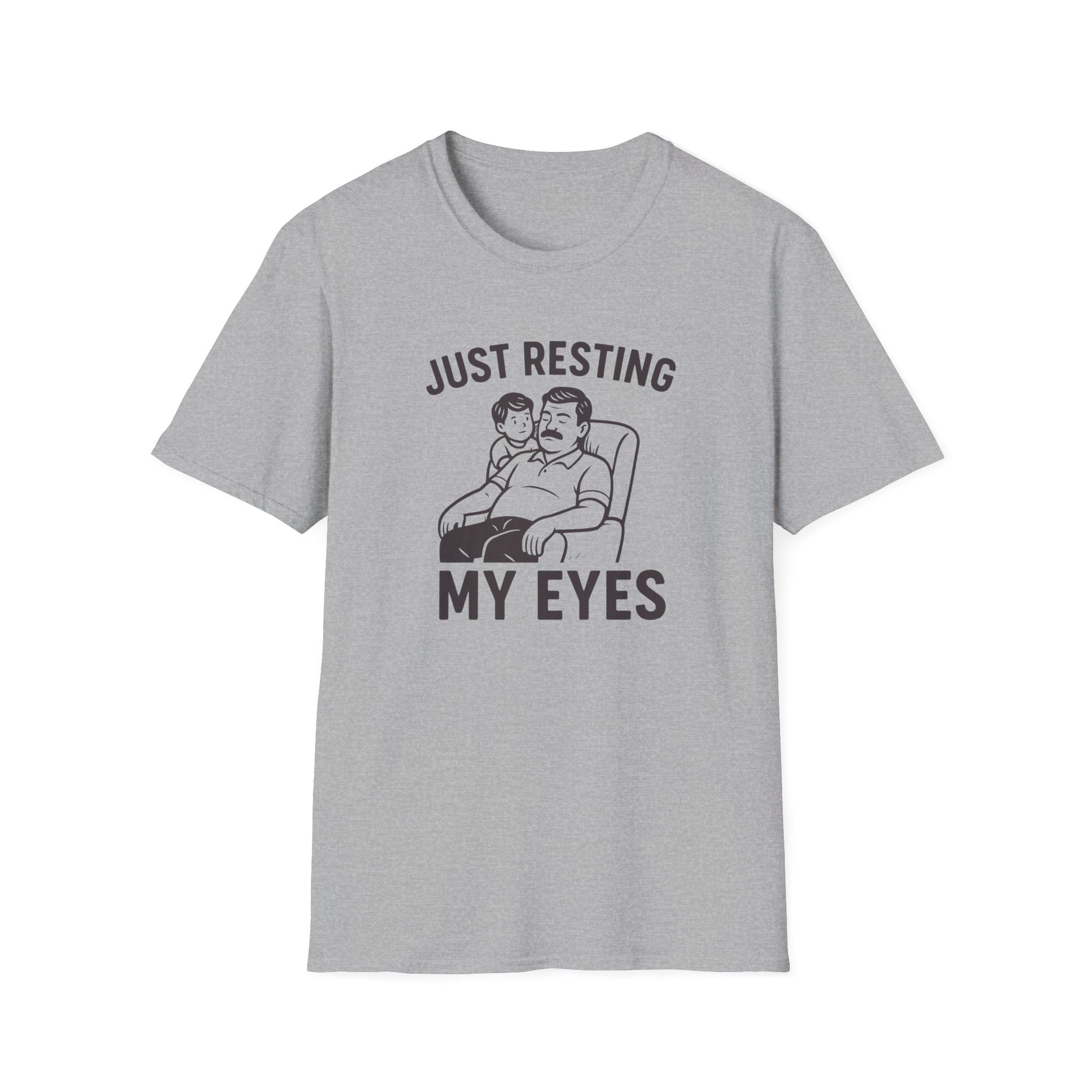 Classic Dad - Just resting my eyes - Casual Wear, Comfortable Tee, Cute Graphic