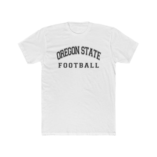 Oregon State Football Tee, Unisex Cotton Crew Shirt, Game Day Apparel, Sports Fan Gift, College Football Outfit - Casual Wear, College Apparel, Everyday Basics