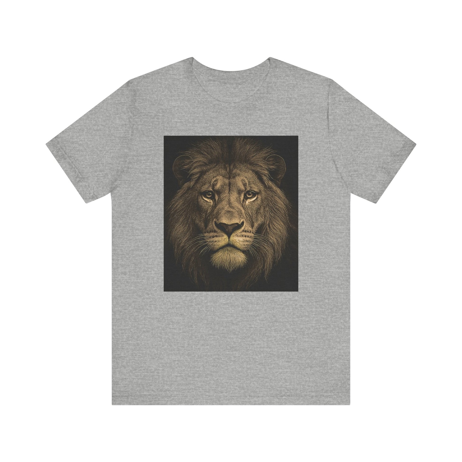 Lion Head Tee - Animal Print, Cool Tee, Gift for Her